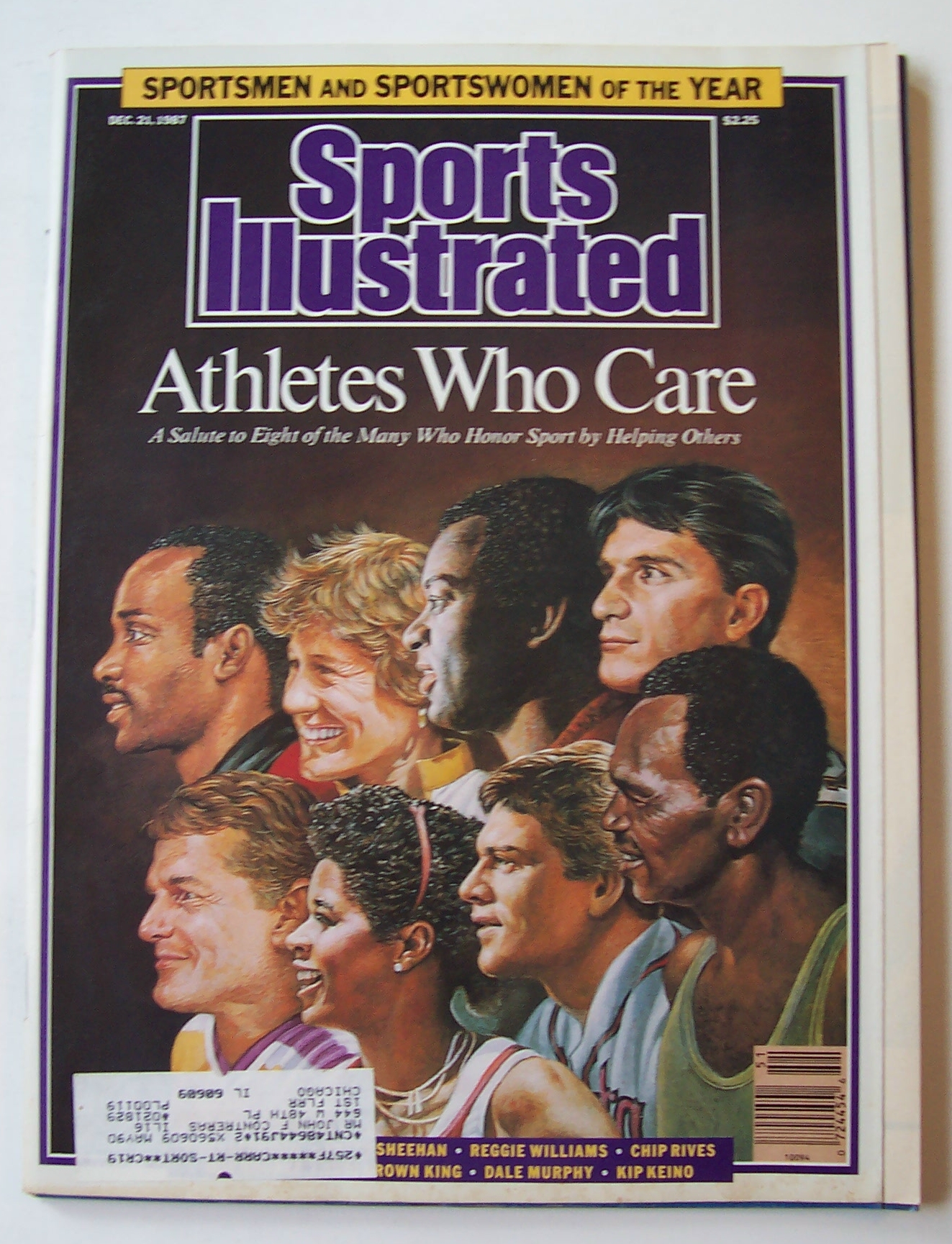 Sports Illustrated Magazine-December 21, 1987-Athletes