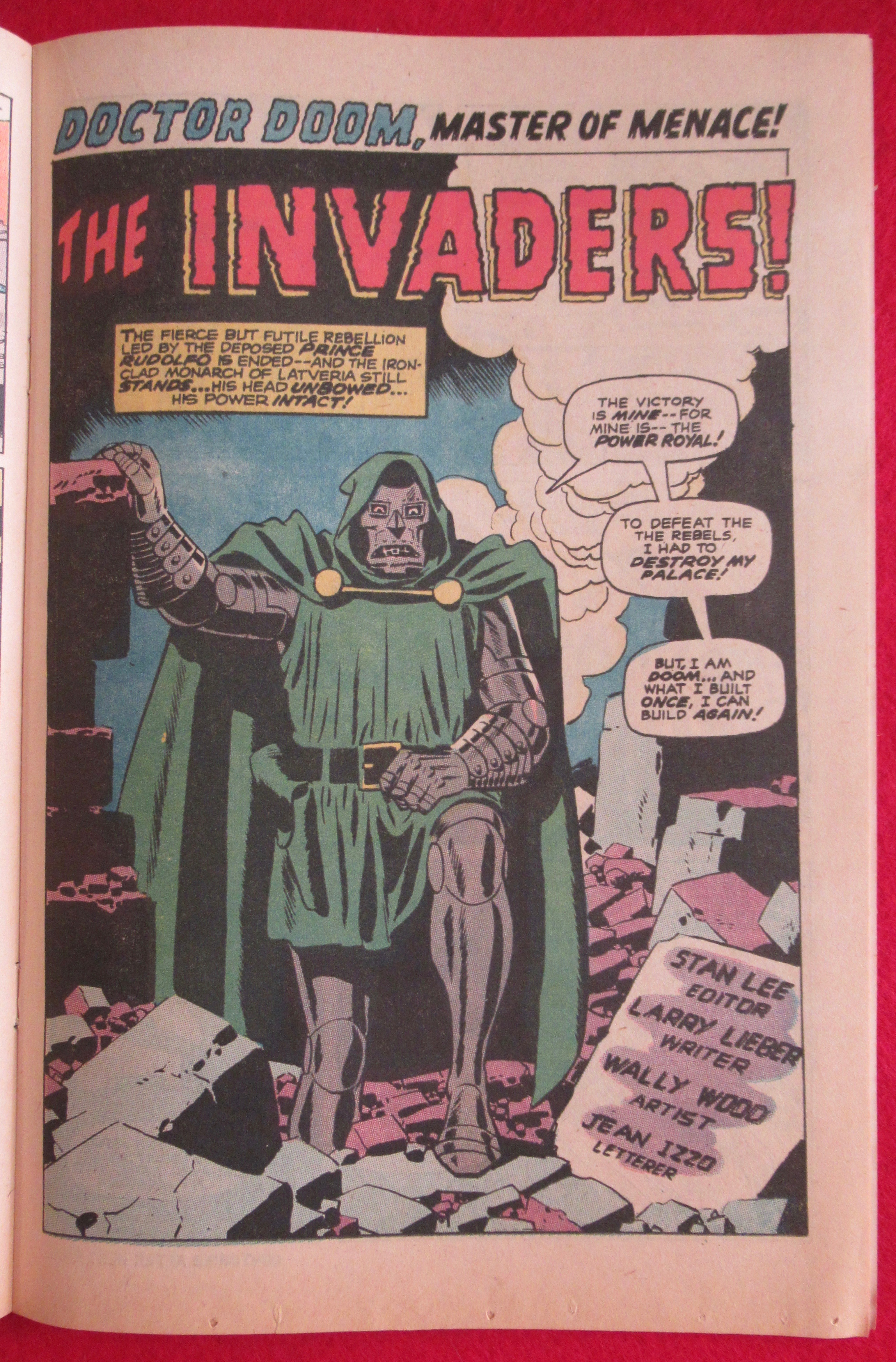Astonishing Tales Comic February 1971 The Sun God