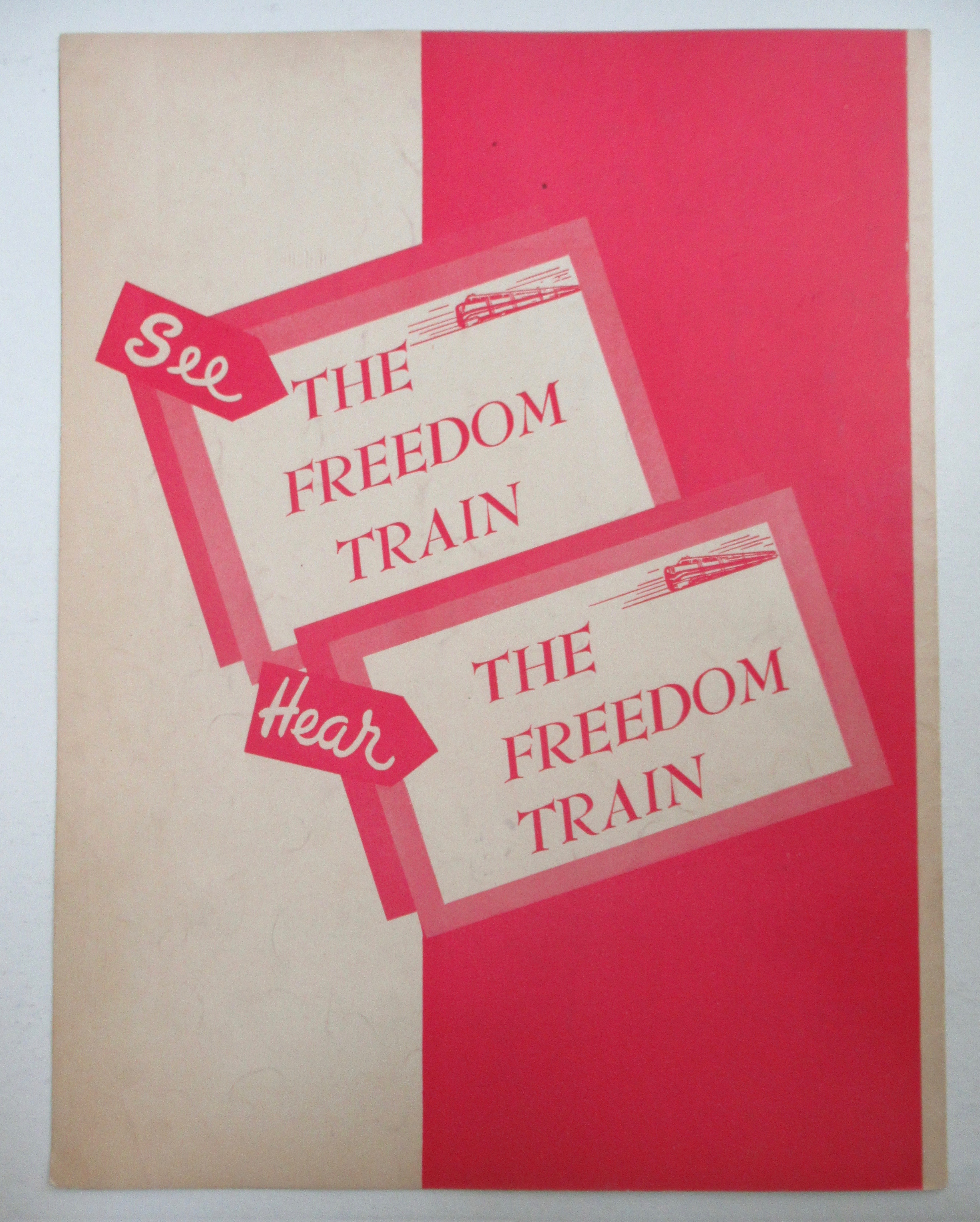 1947 The Freedom Train Sheet Music (Irving Berlin)