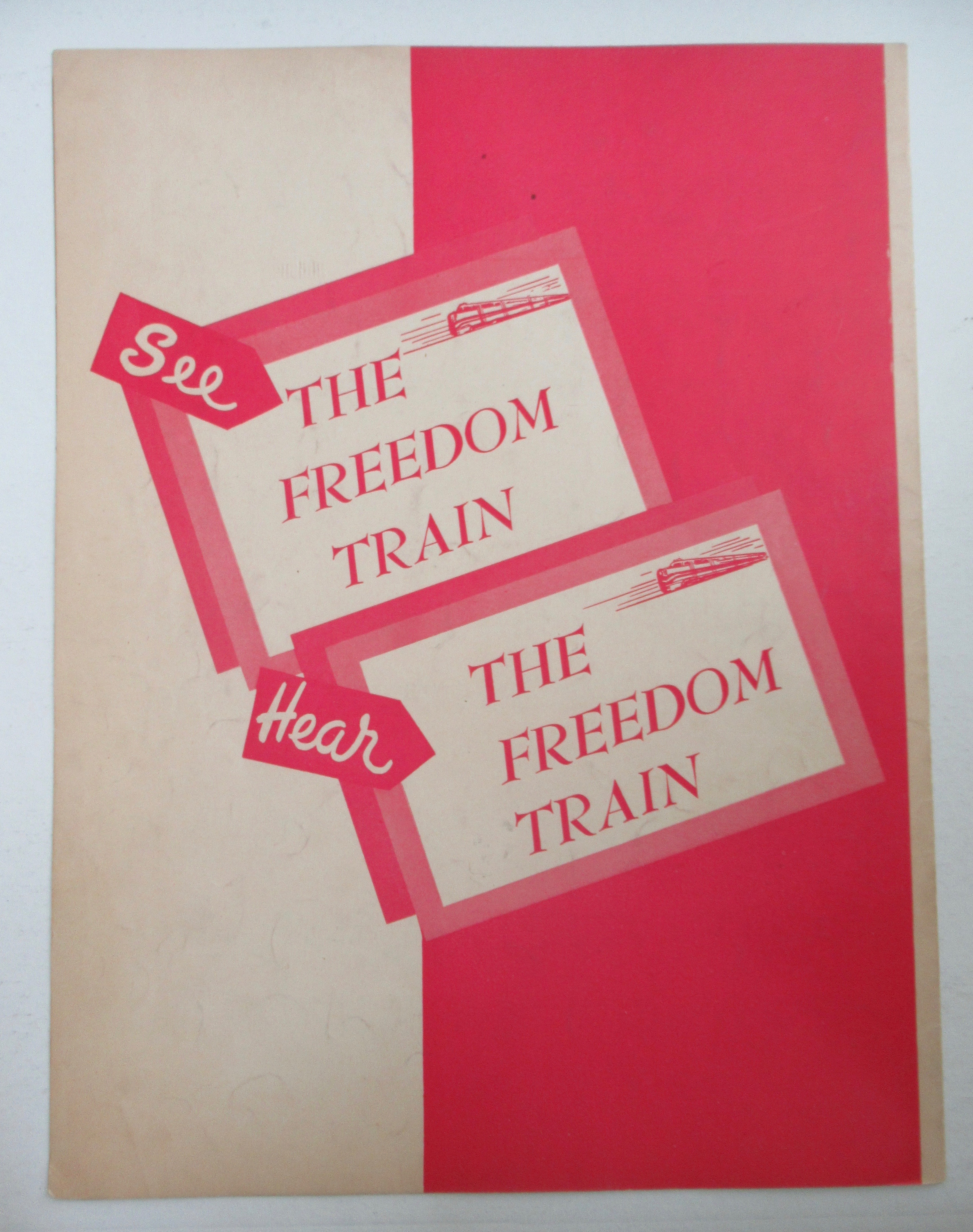 1947 The Freedom Train Sheet Music (Irving Berlin)