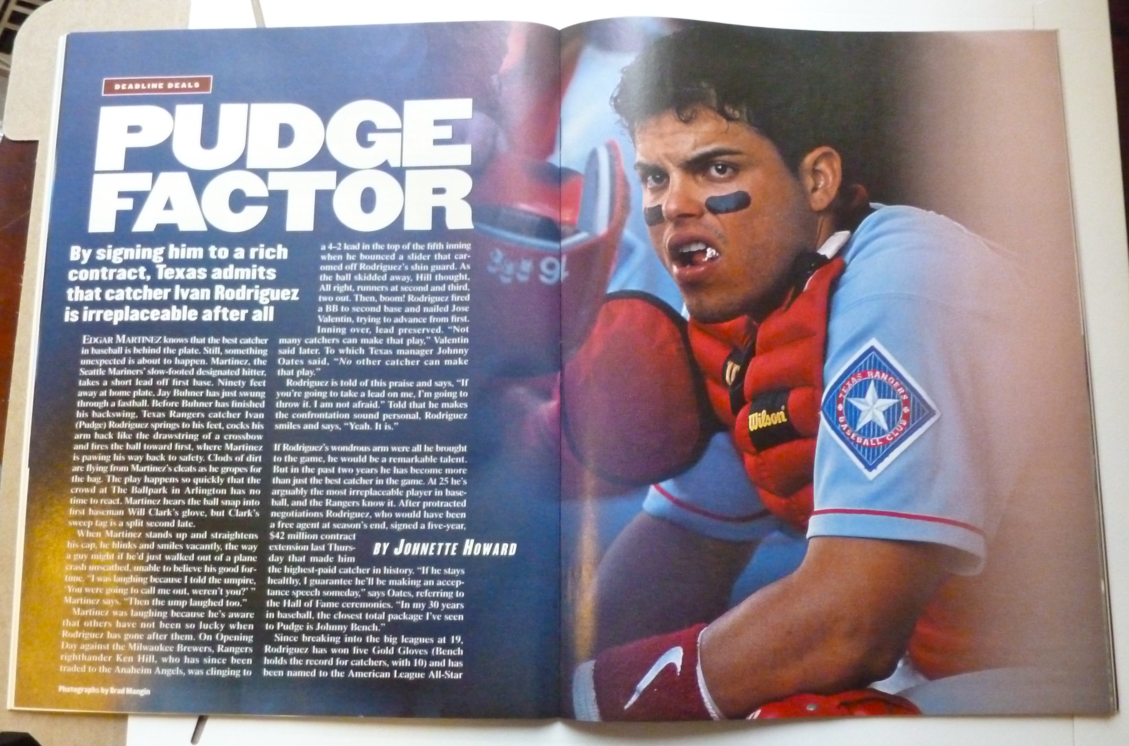 Sports Illustrated Magazine-Aug 11, 1997-P. Rodriguez