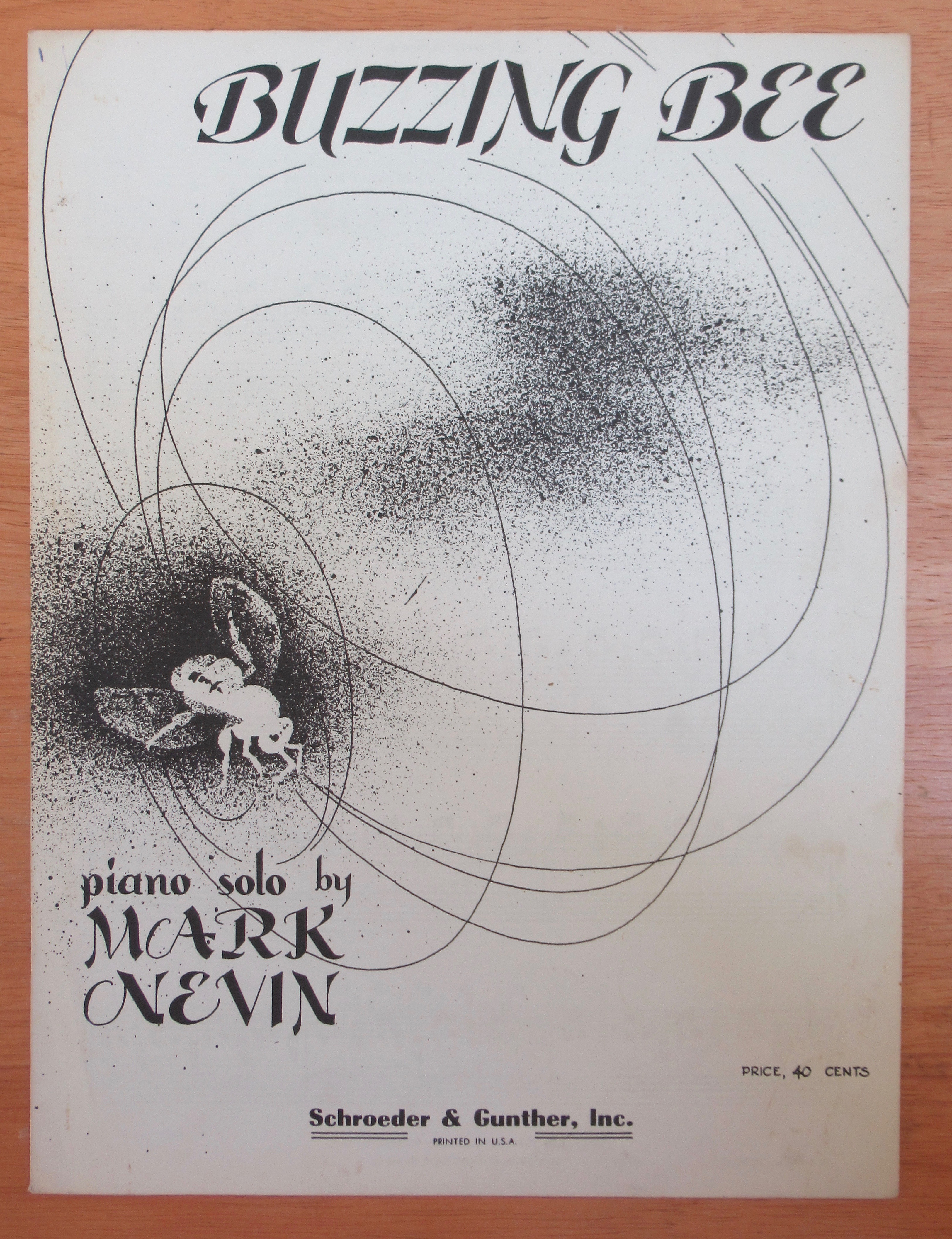 1944 Buzzing Bee Sheet Music