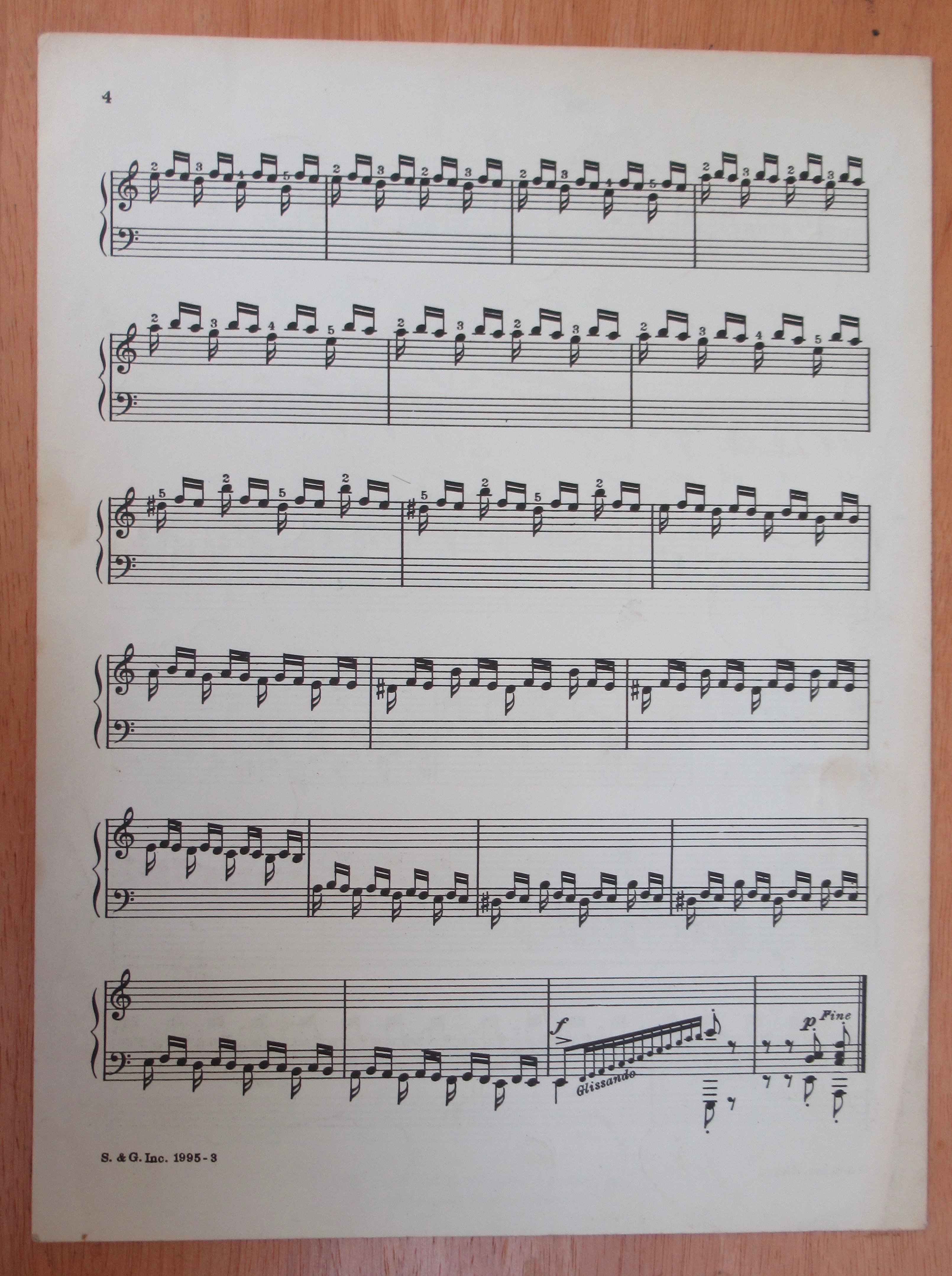 1944 Buzzing Bee Sheet Music
