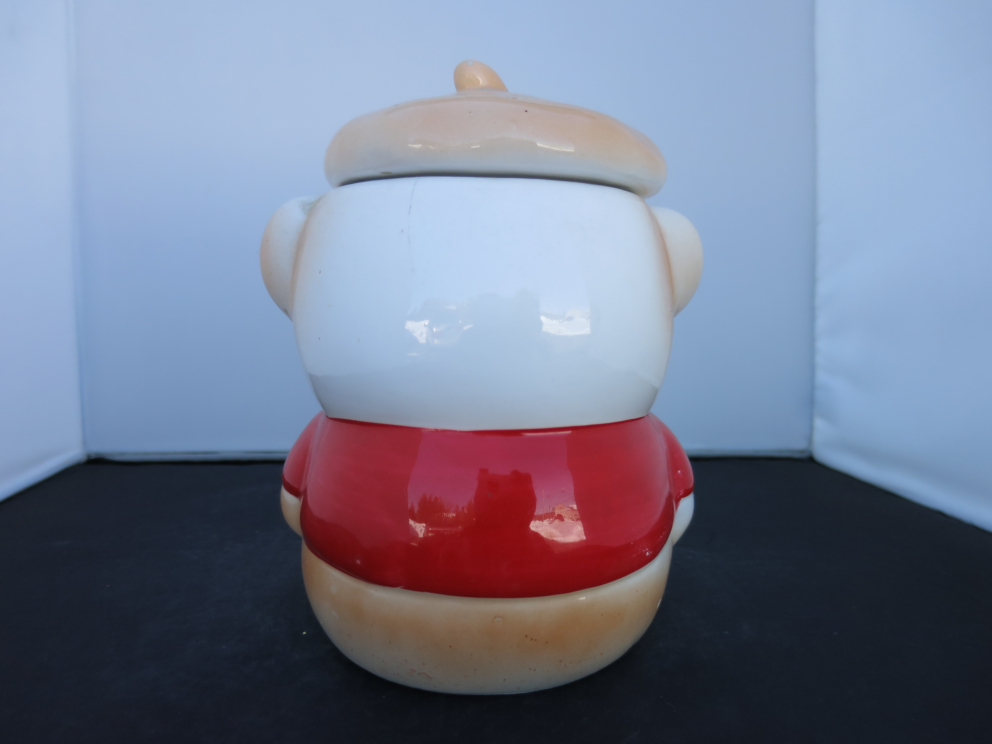 Sweet Tooth Bear Cookie Jar Biscuit Jar 1970s