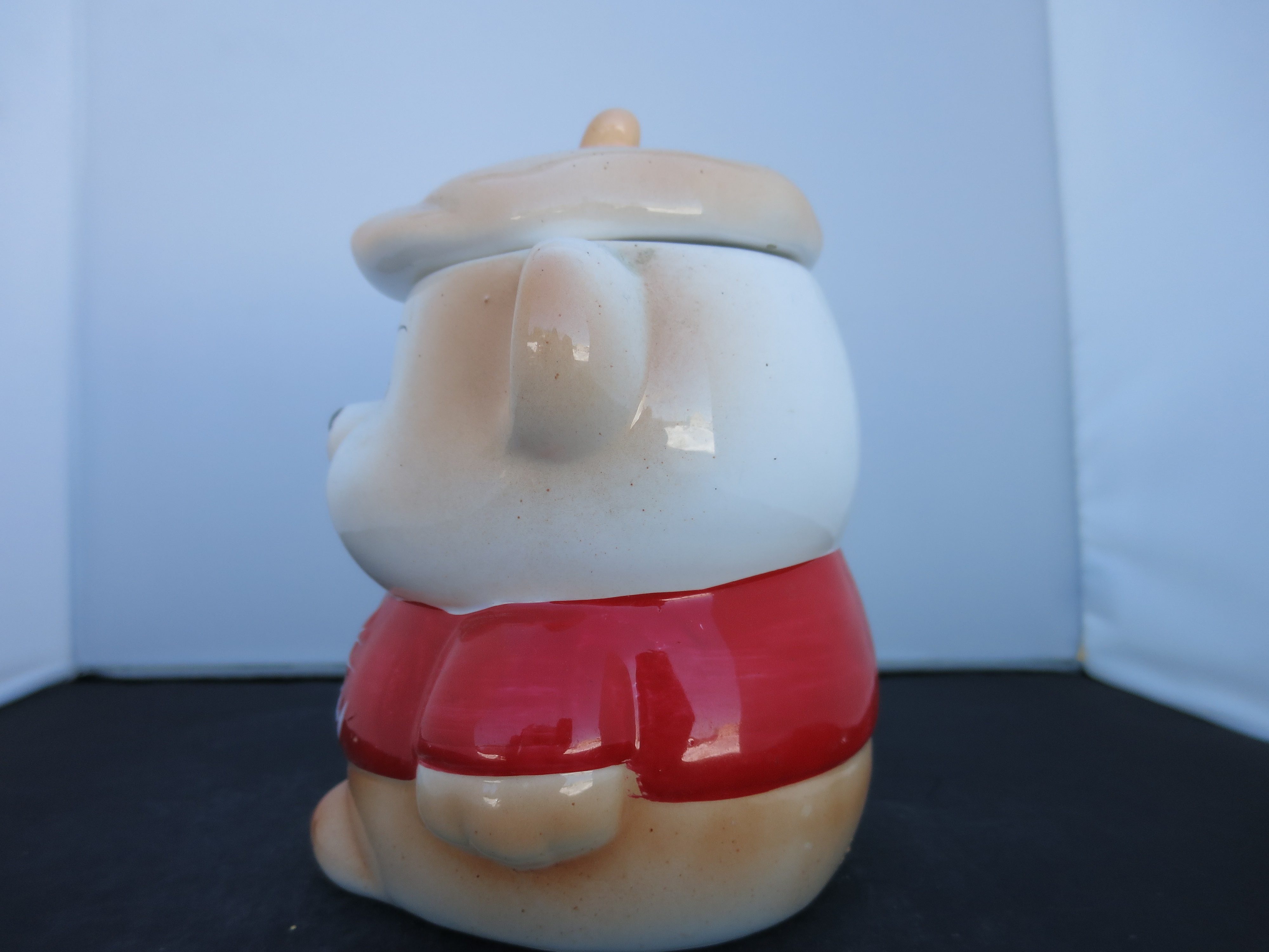 Sweet Tooth Bear Cookie Jar Biscuit Jar 1970s