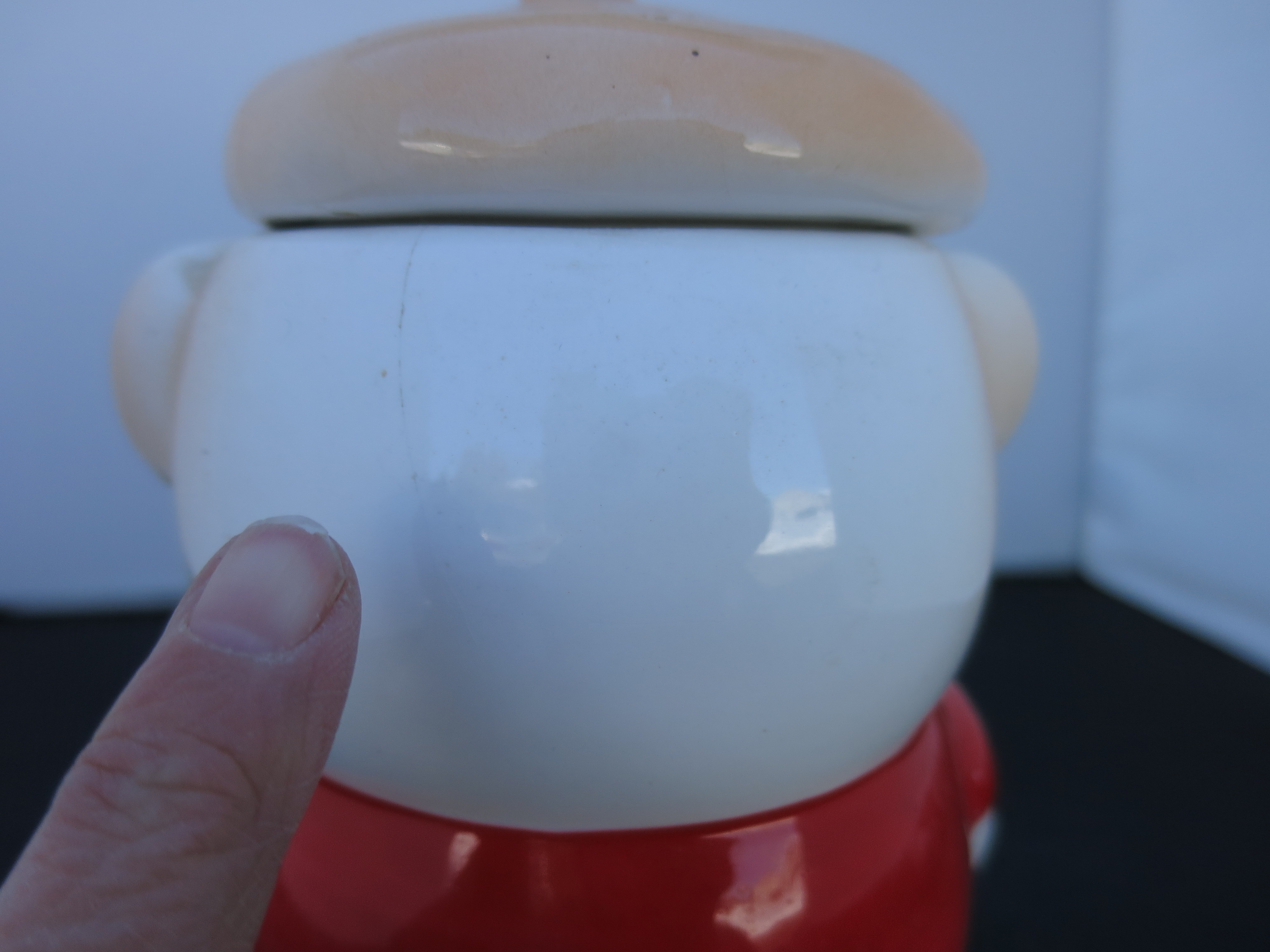 Sweet Tooth Bear Cookie Jar Biscuit Jar 1970s