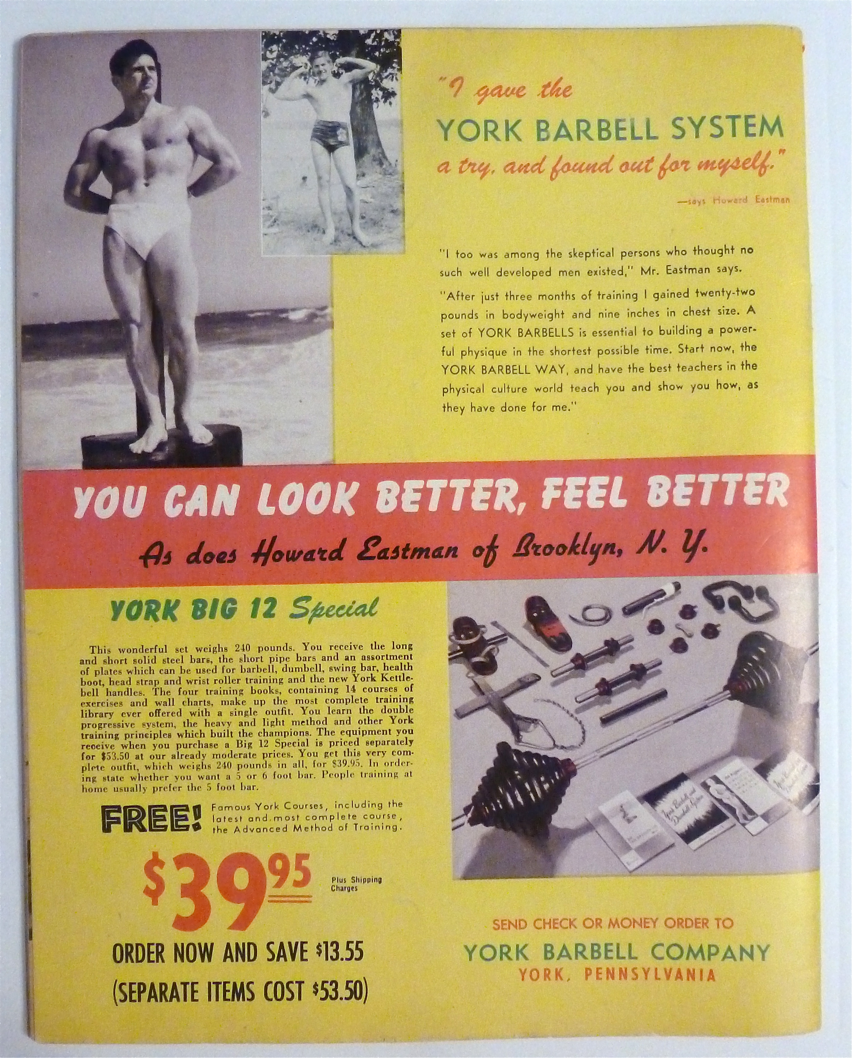 Strength & Health Magazine July 1952 Rev Bob Richards