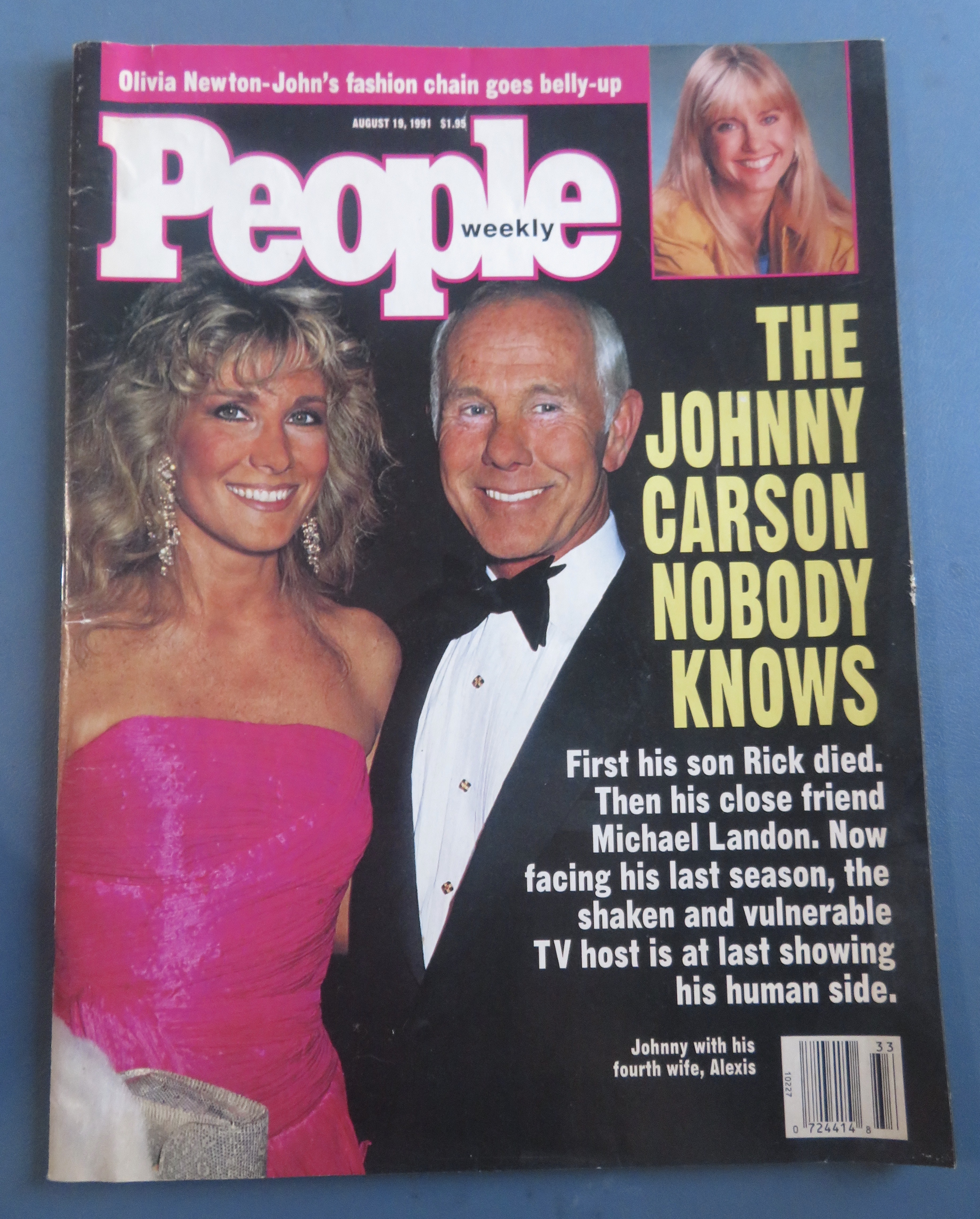 People Weekly Magazine August 19, 1991 Johnny Carson