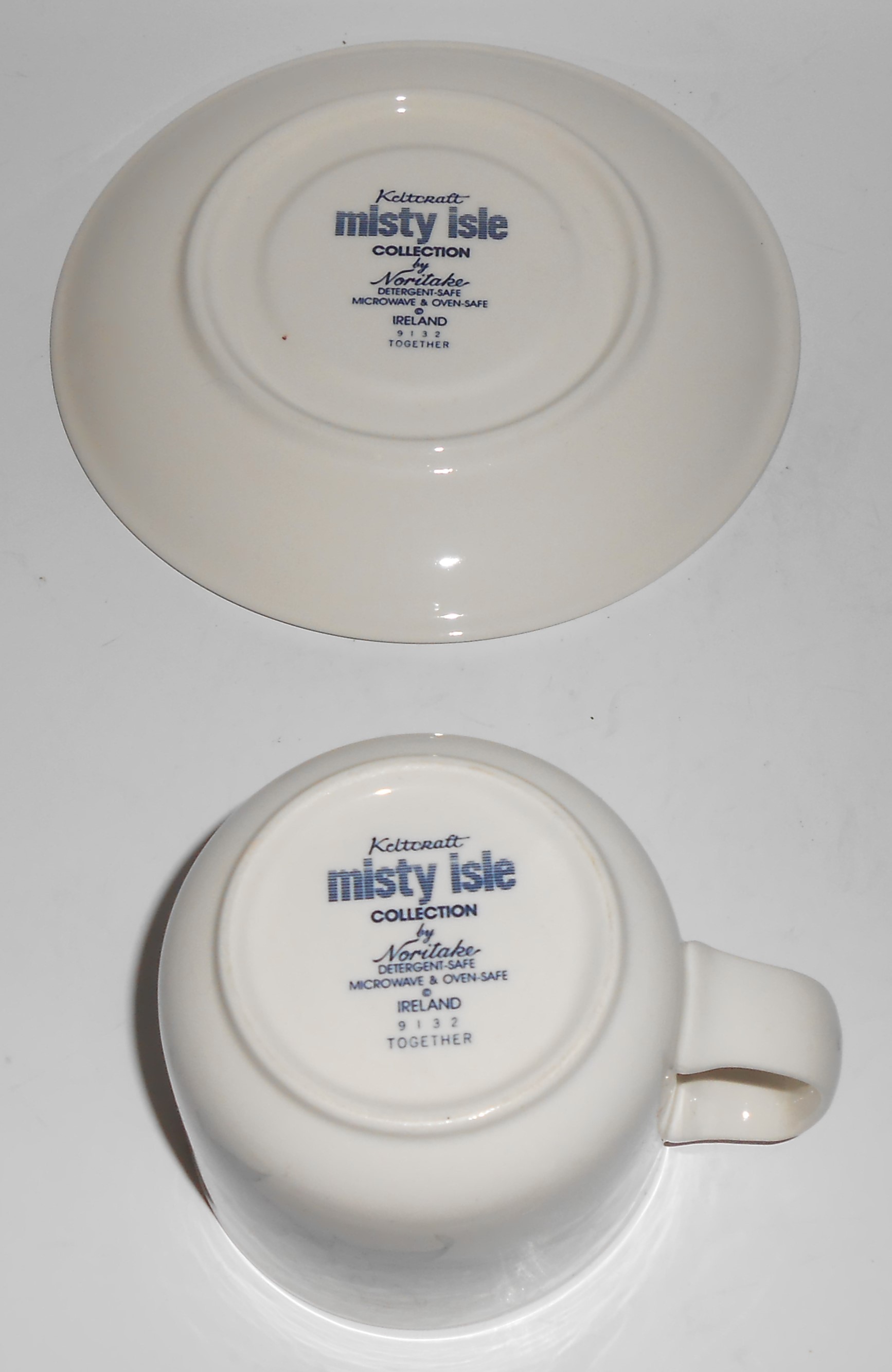 Noritake China Keltcraft Misty Isle Together Cup/Saucer