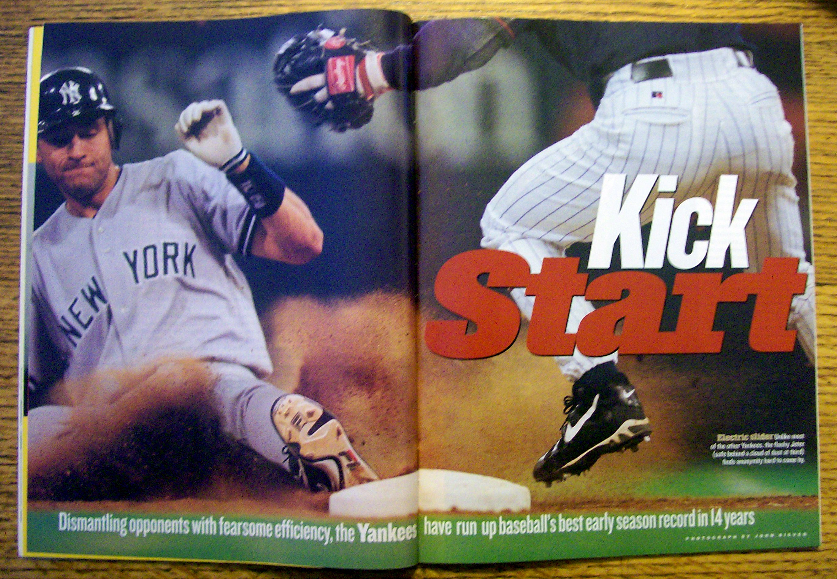 Sports Illustrated Magazine-May 18, 1998-Jeter/Yankees