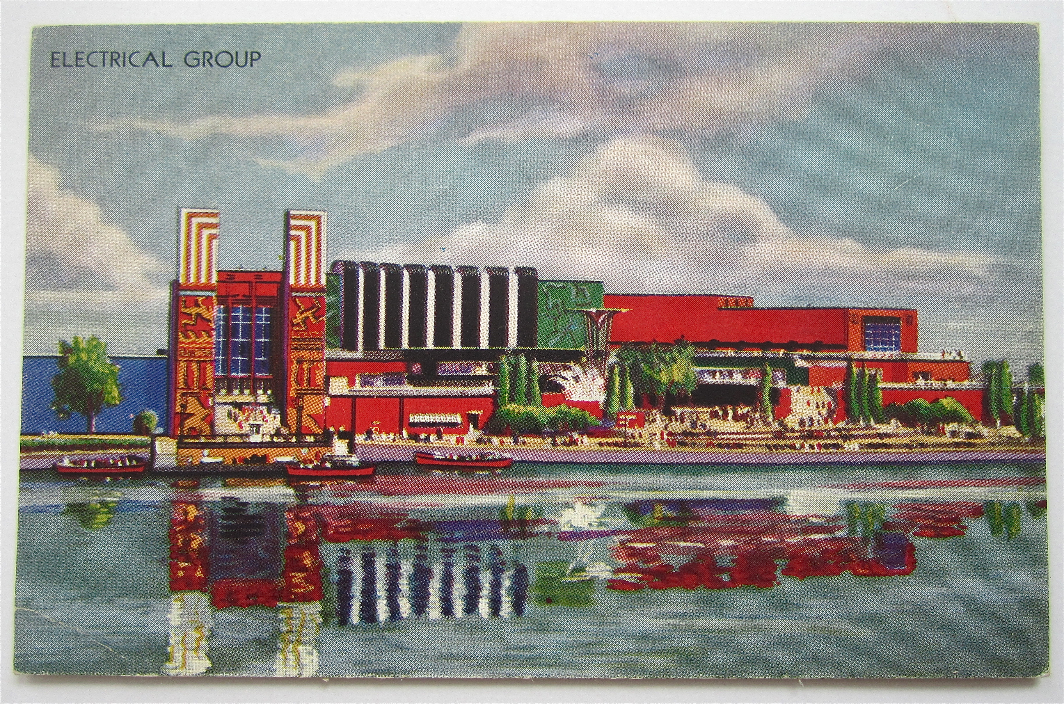 Electrical Group, Chicago's 1933 Expo Postcard