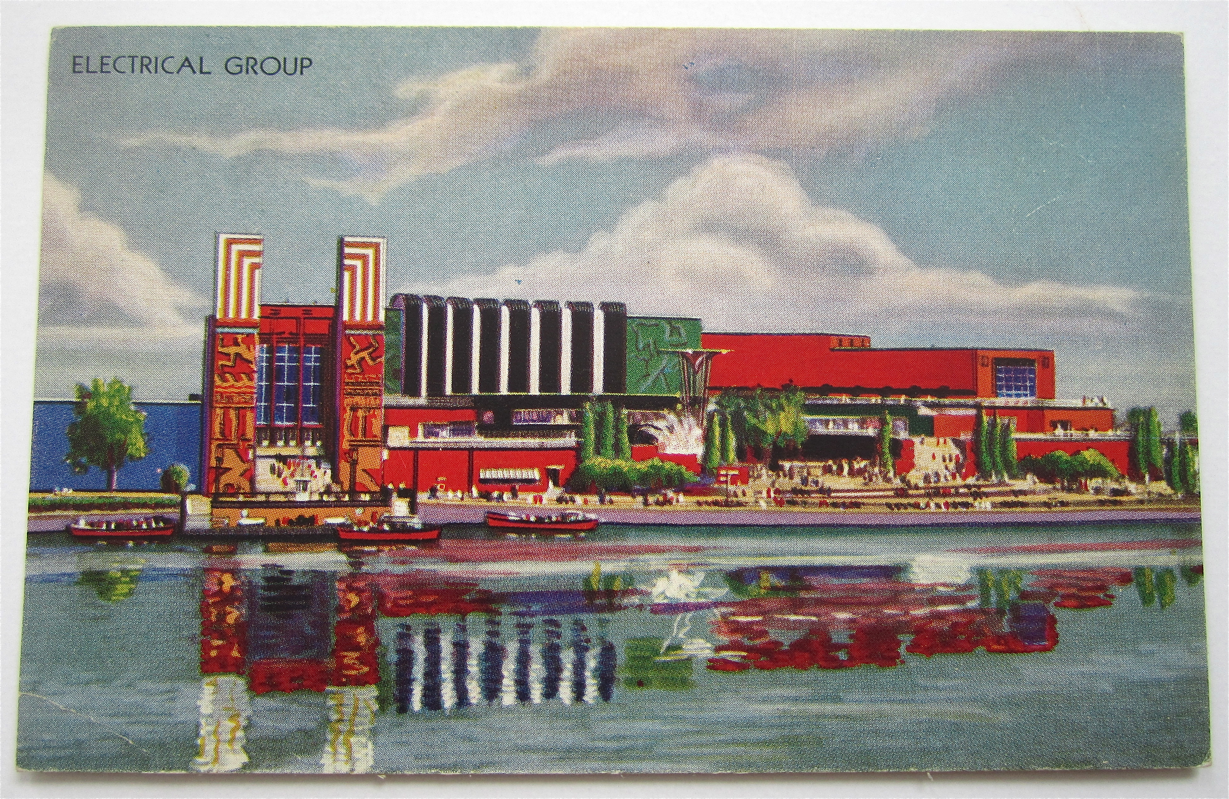 Electrical Group, Chicago's 1933 Expo Postcard