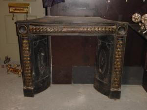 cast iron fireplace