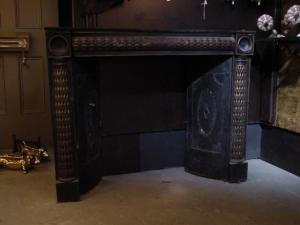 cast iron fireplace