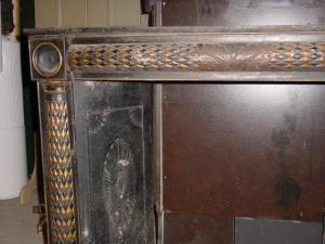 cast iron fireplace