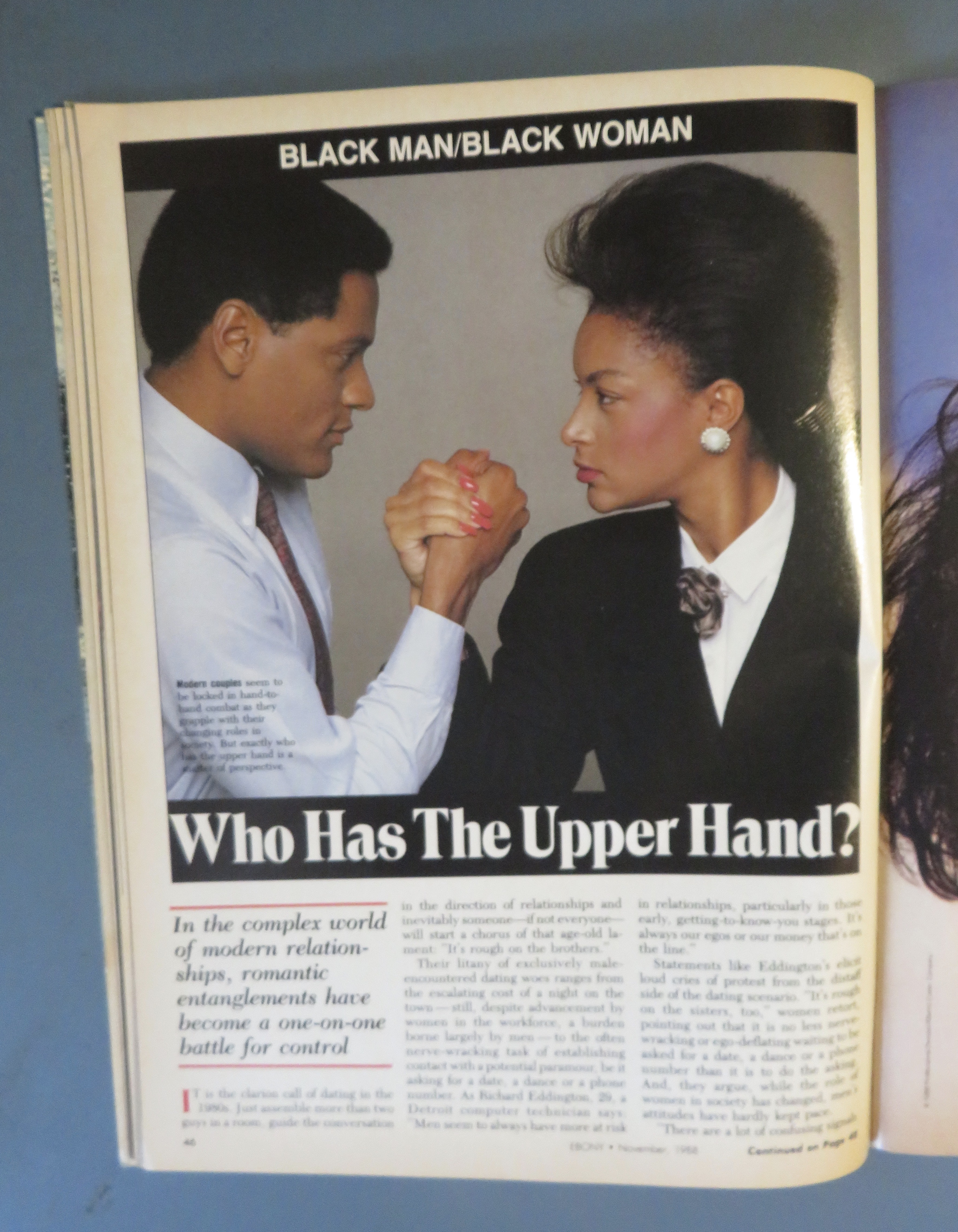 Ebony Magazine November 1988 Hollywood's Hunks