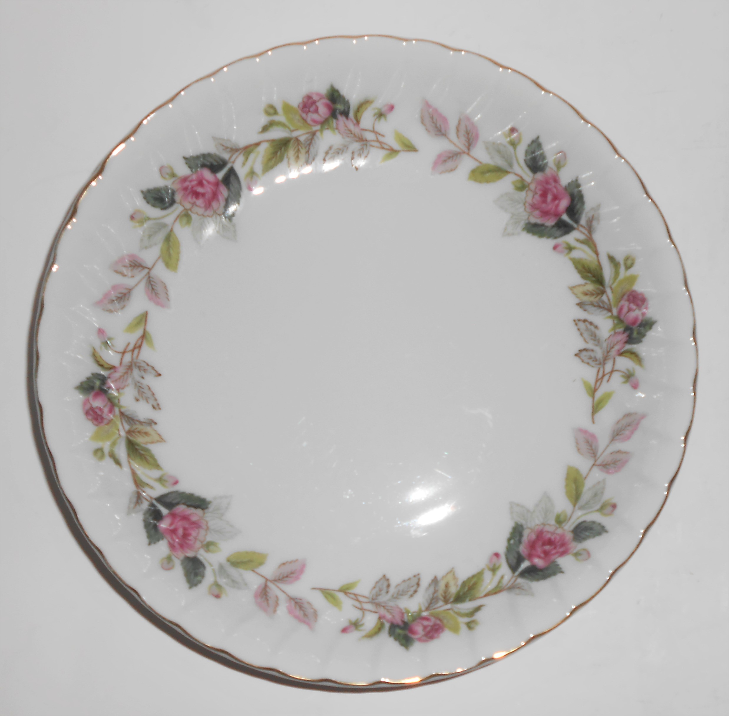 Creative Porcelain China 2345 Regency Rose Platinum Sou