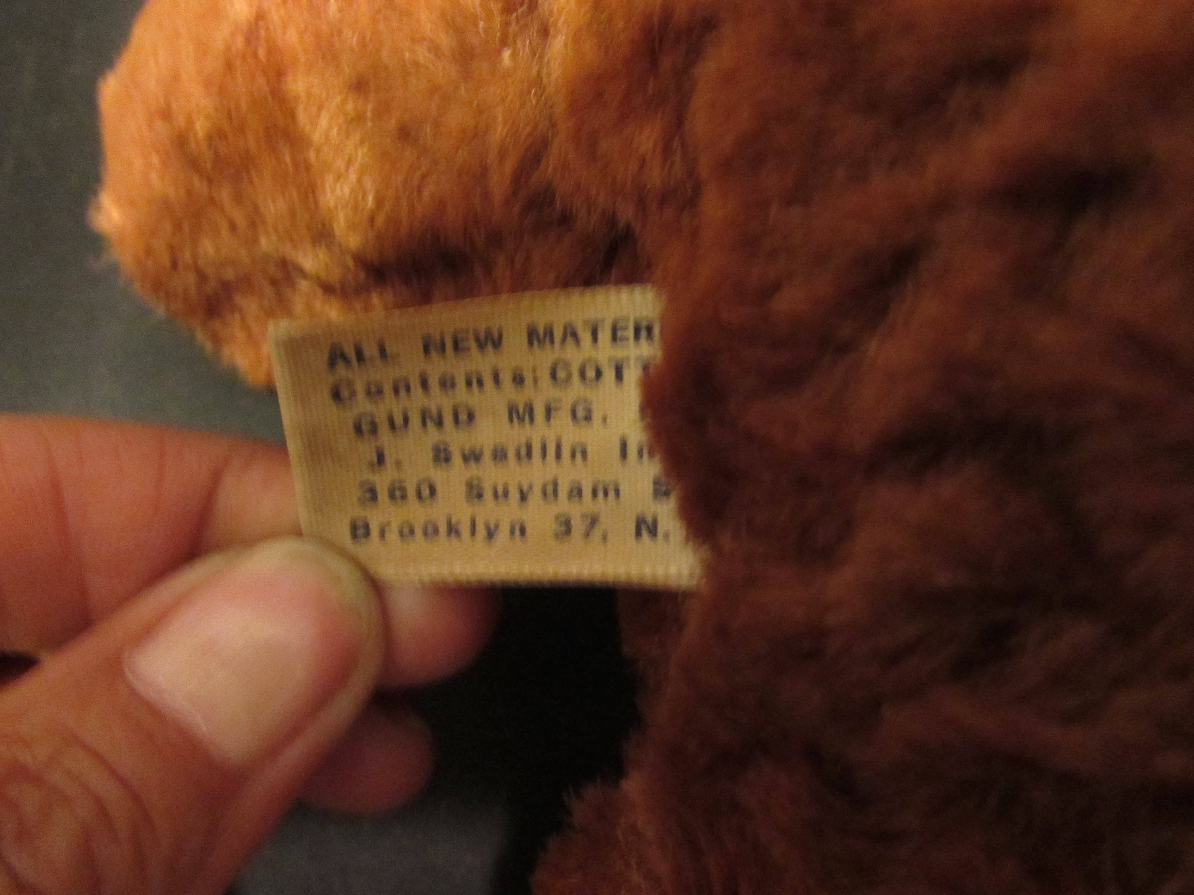 Gund Creations Brown Teddy Bear 15 inch tagged