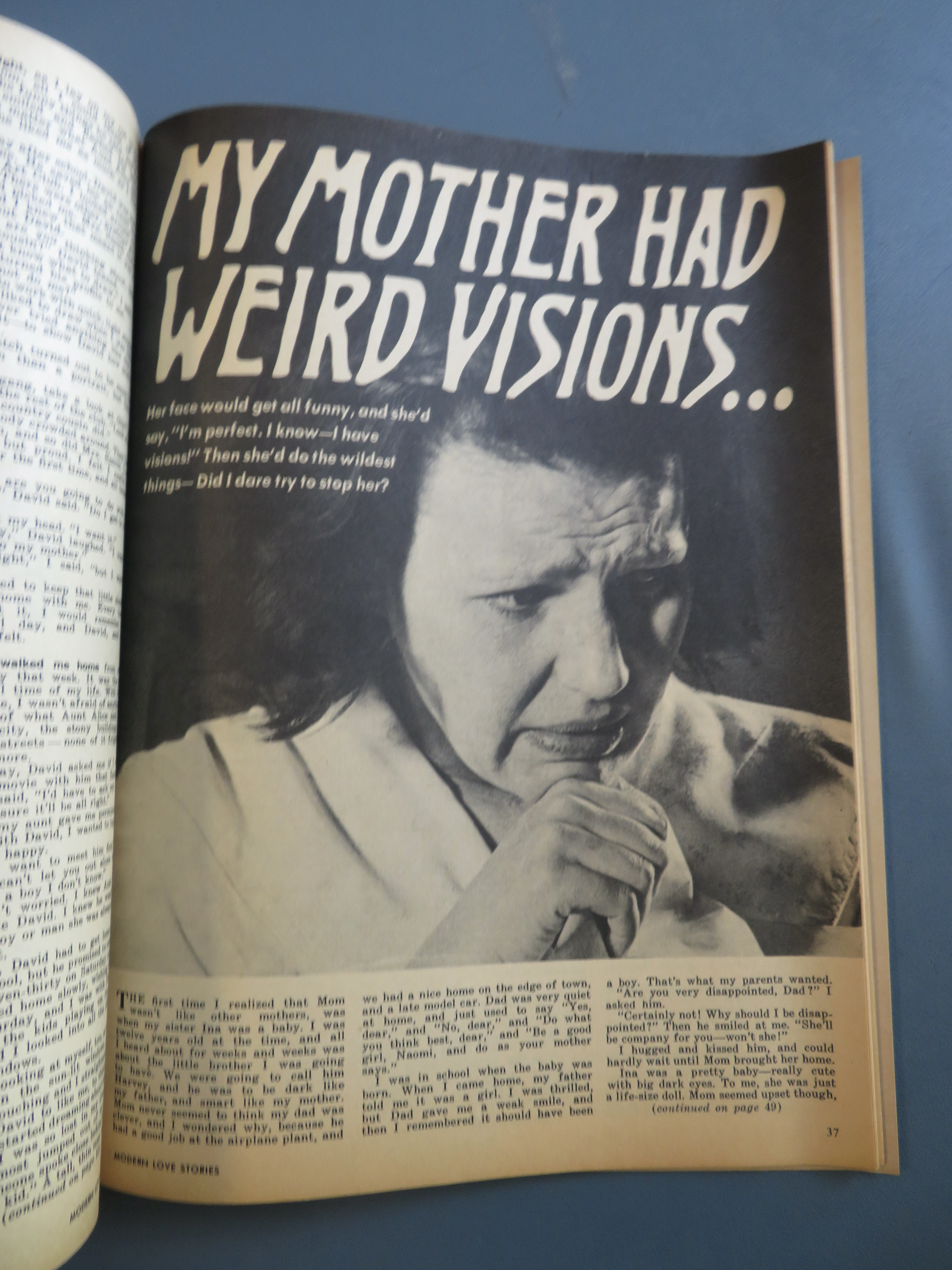 Modern Love Stories Magazine August 1965