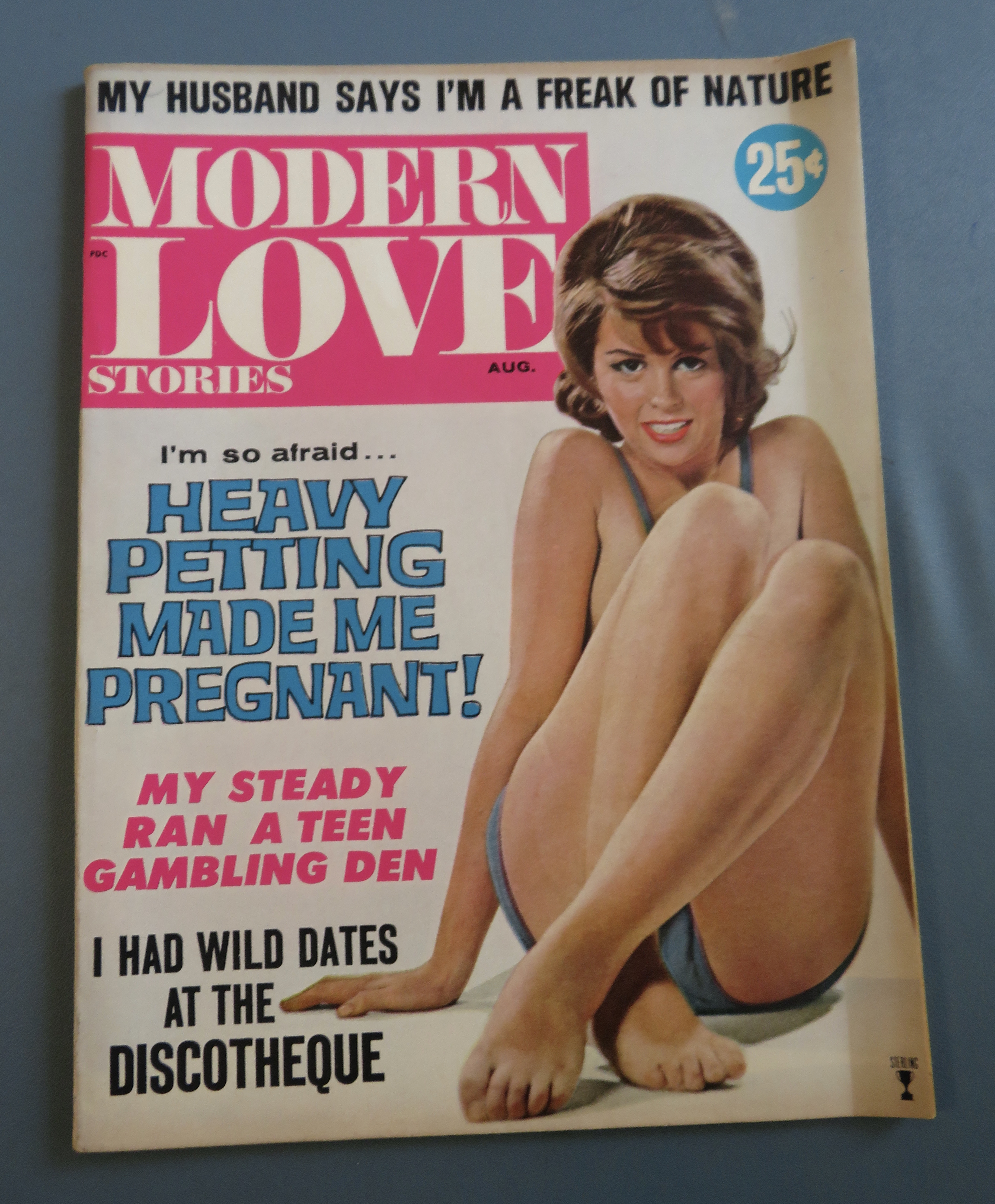 Modern Love Stories Magazine August 1965