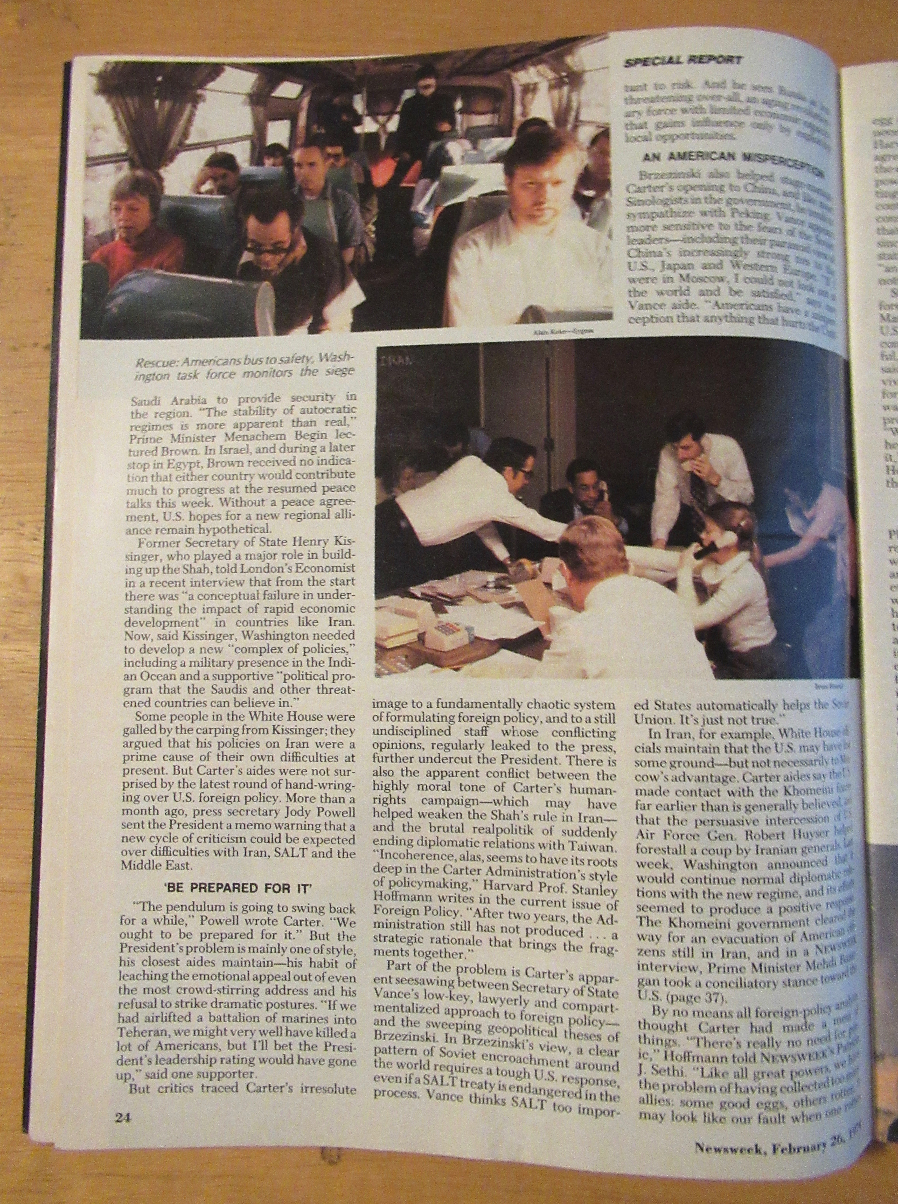 Newsweek Magazine-February 26, 1979-Ambassador Sullivan