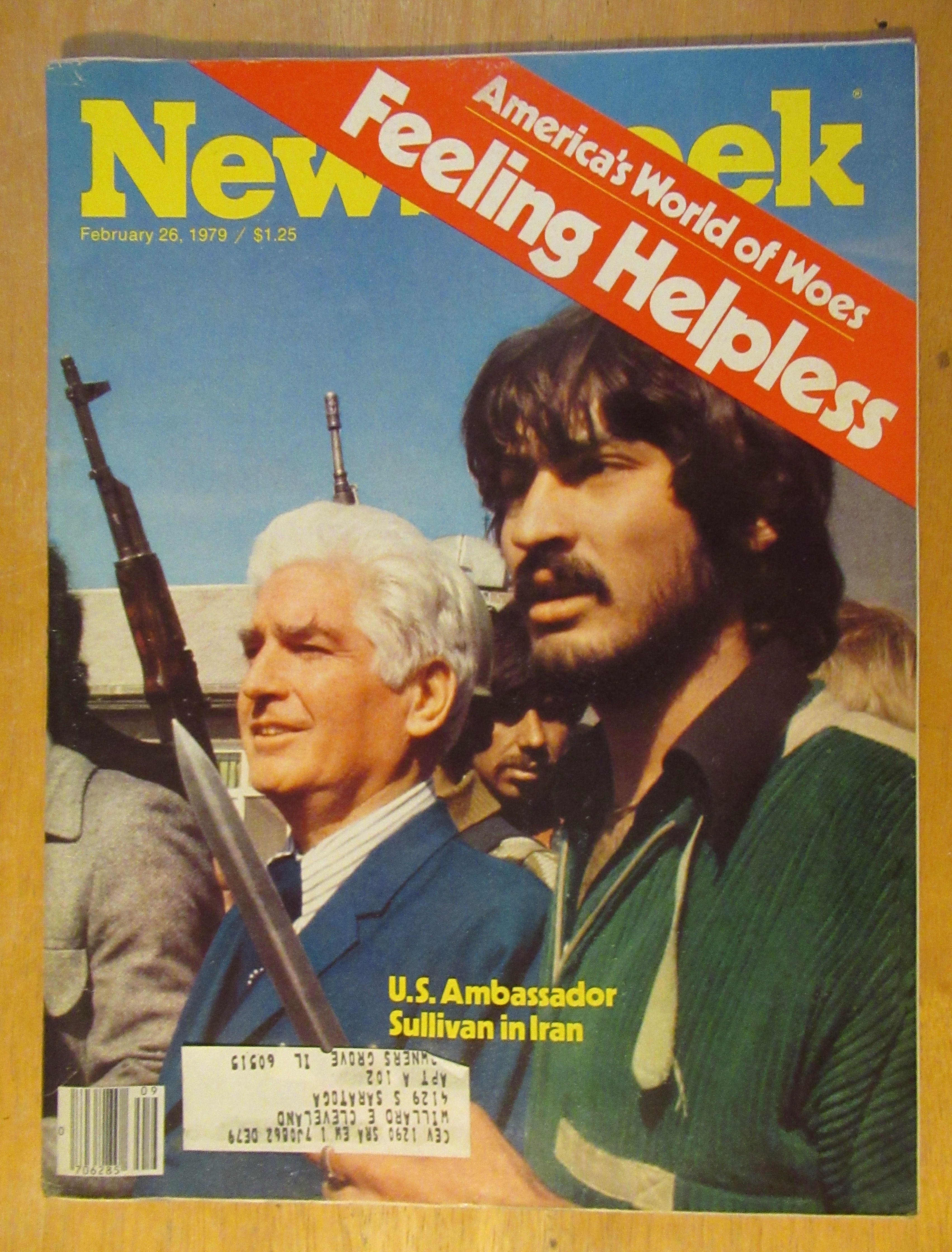 Newsweek Magazine-February 26, 1979-Ambassador Sullivan