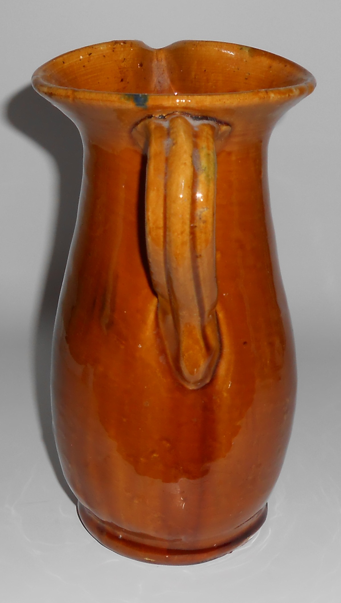 Cambridge Art Pottery Large Wheel Thrown Pitcher!