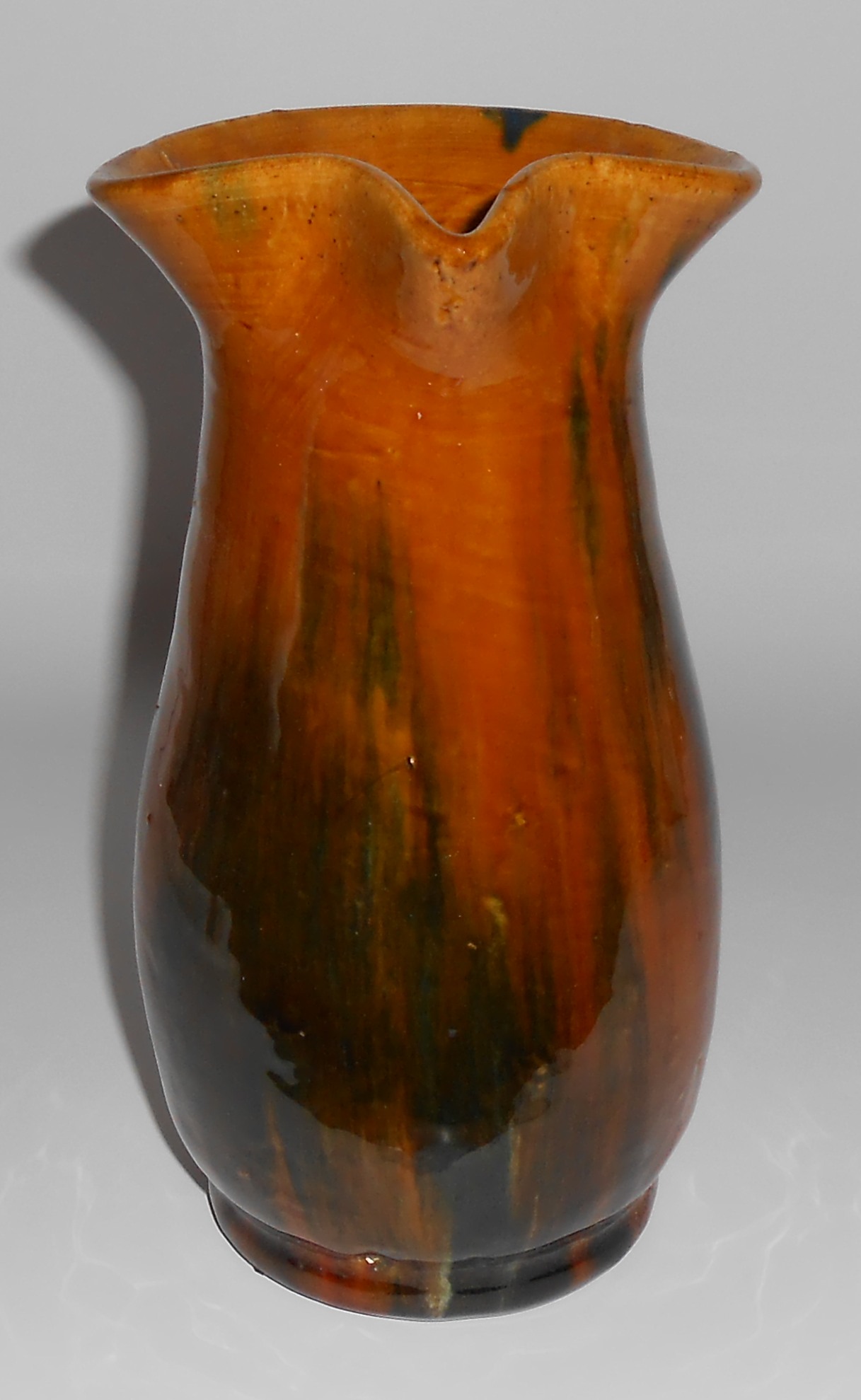 Cambridge Art Pottery Large Wheel Thrown Pitcher!