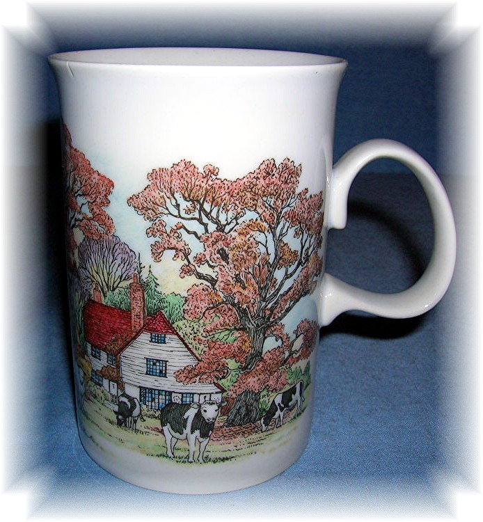 Dunoon Tea Coffe Mug  Fine Bone China
