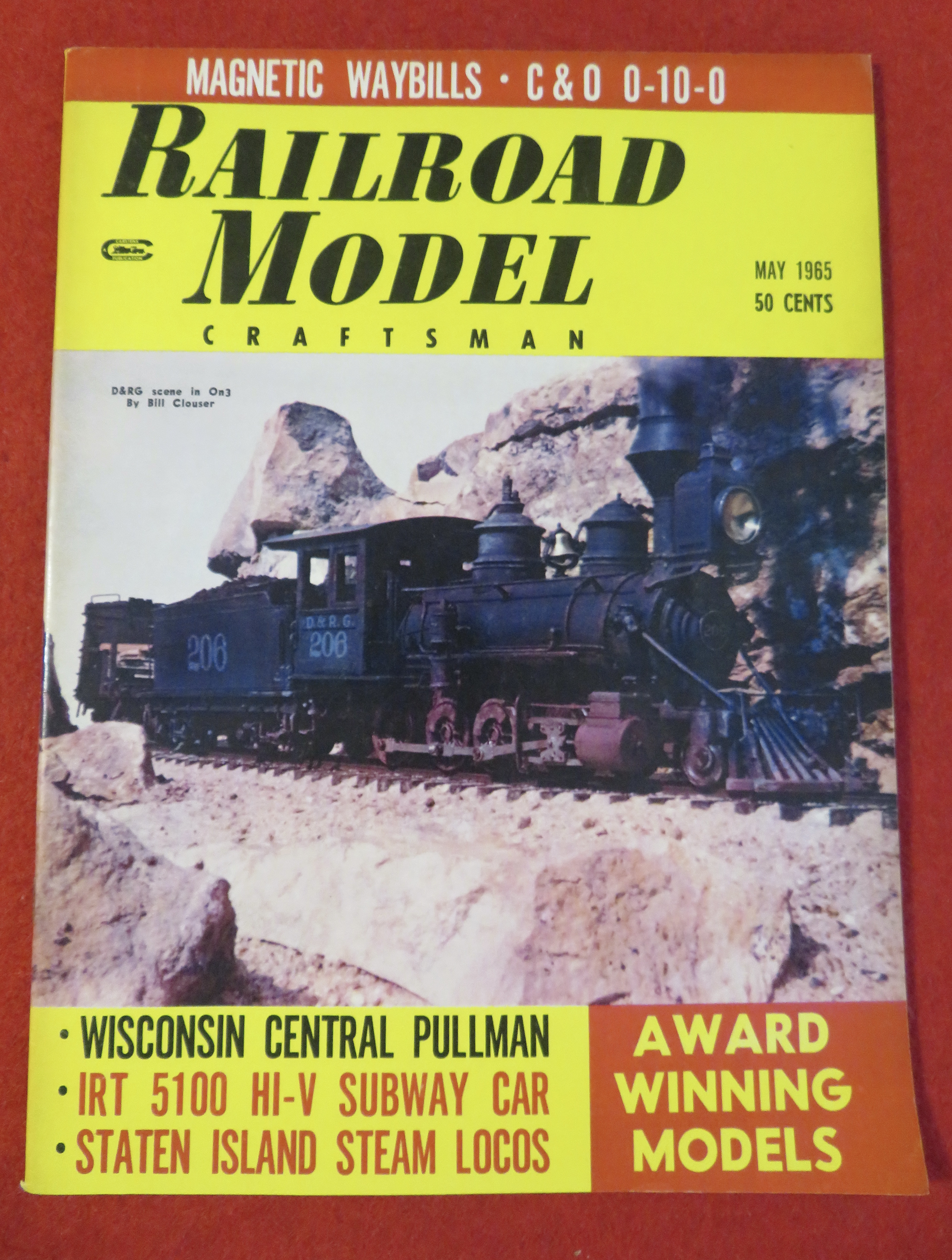 Railroad Model Craftsman Magazine May 1965