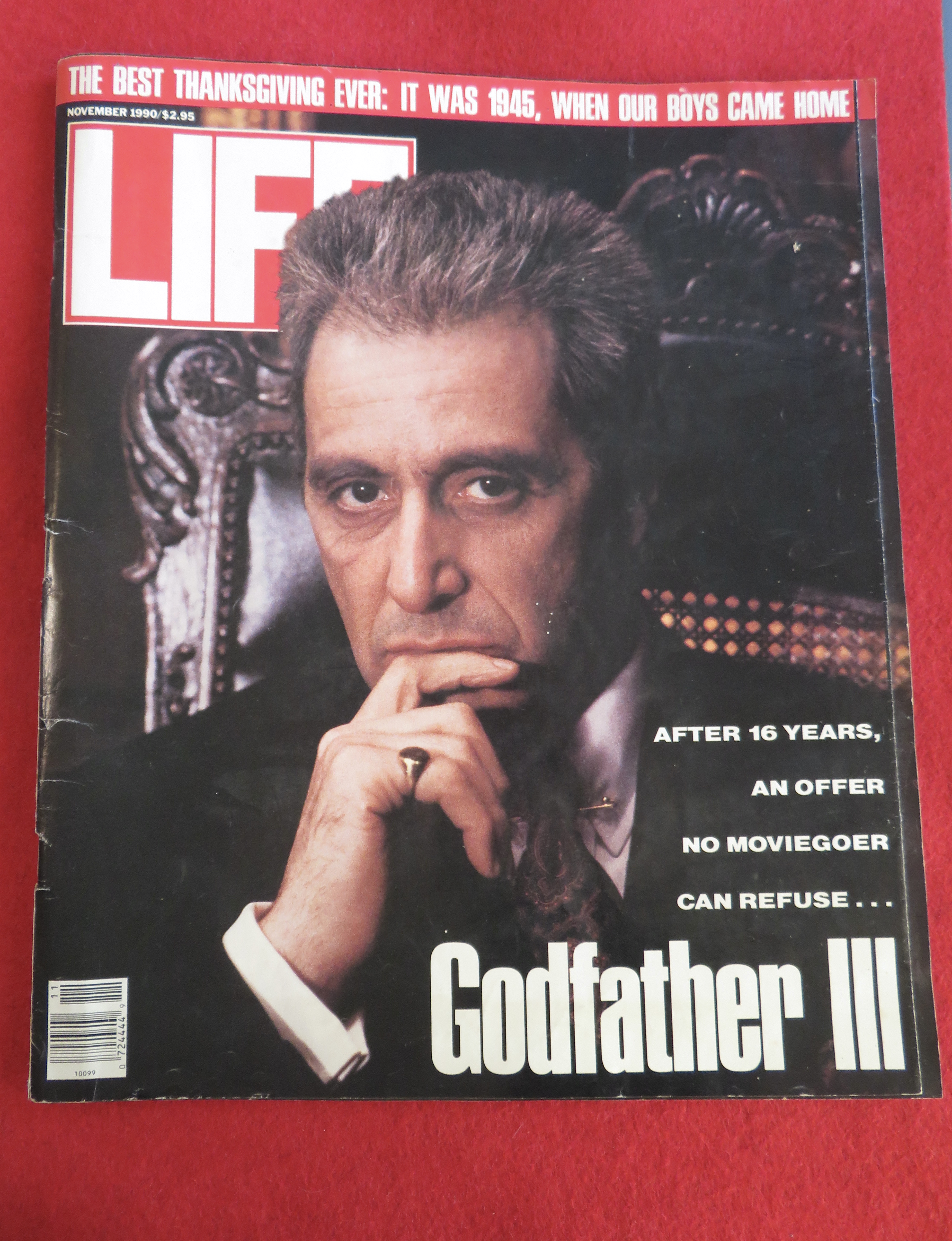 Life Magazine November 1990 Godfather III