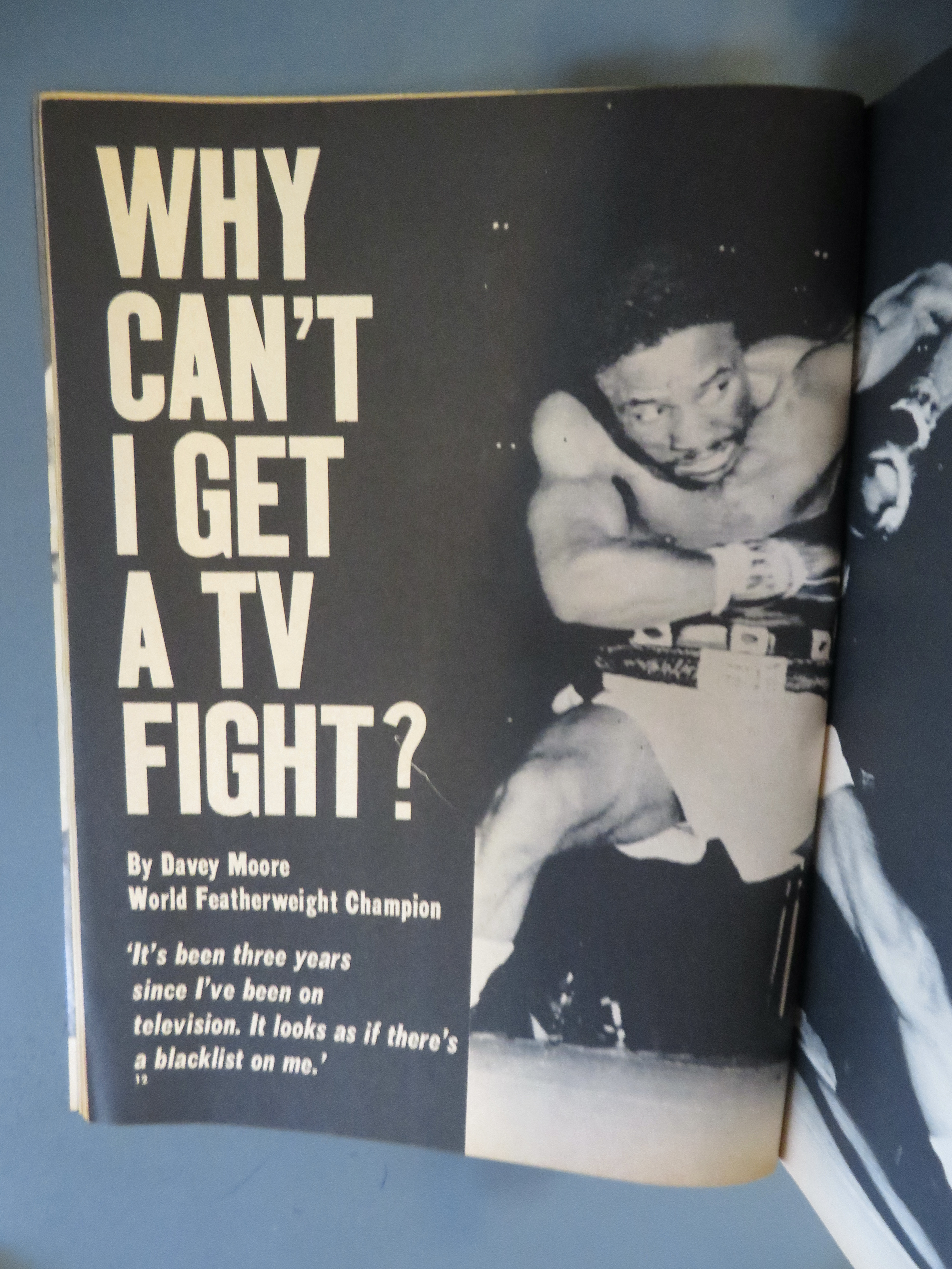 Boxing & Wrestling Magazine October 1962