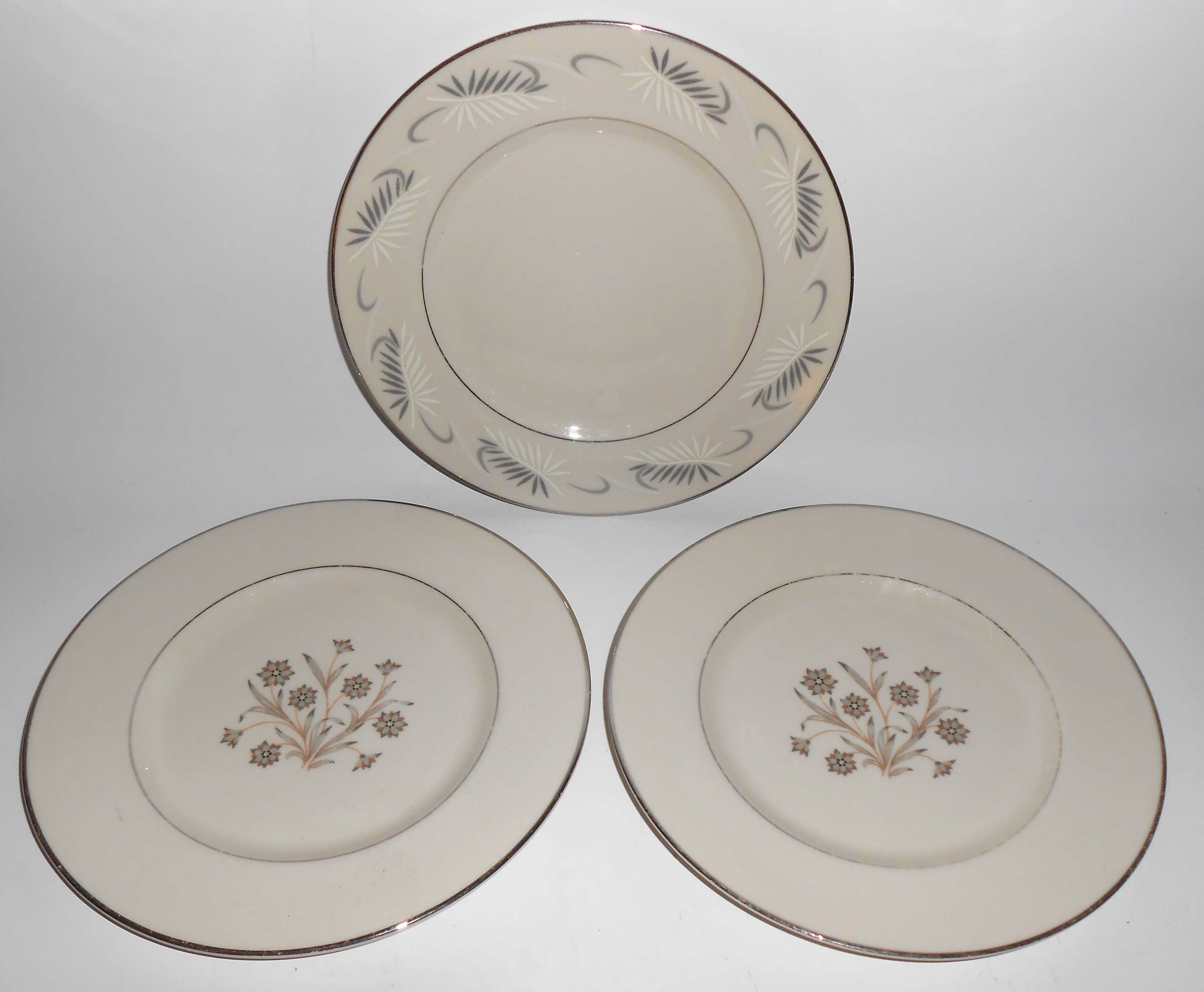 Flintridge China Set/3 Salad Plates!