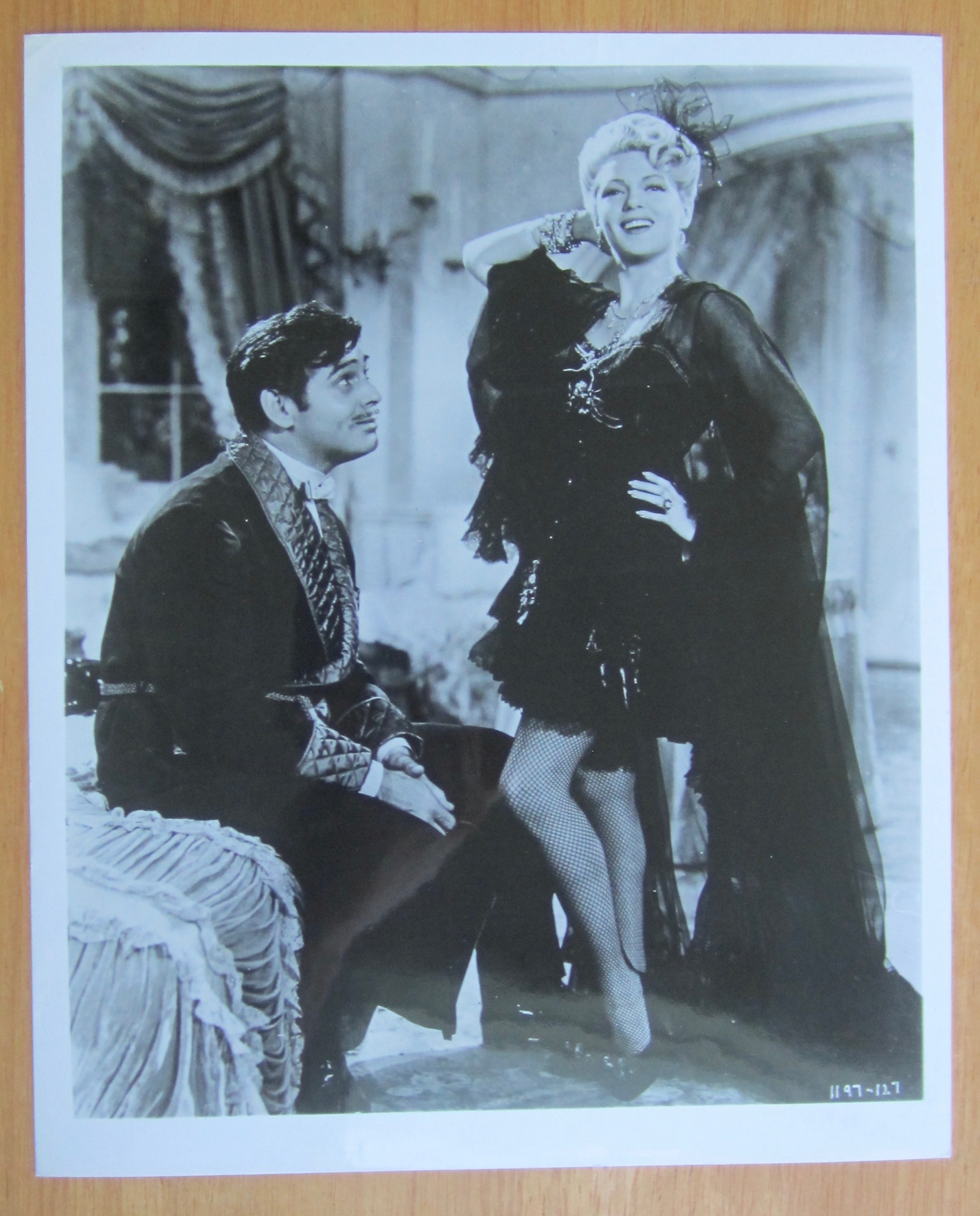 1950's Movie Still of Clark Gable & Vivien Leigh