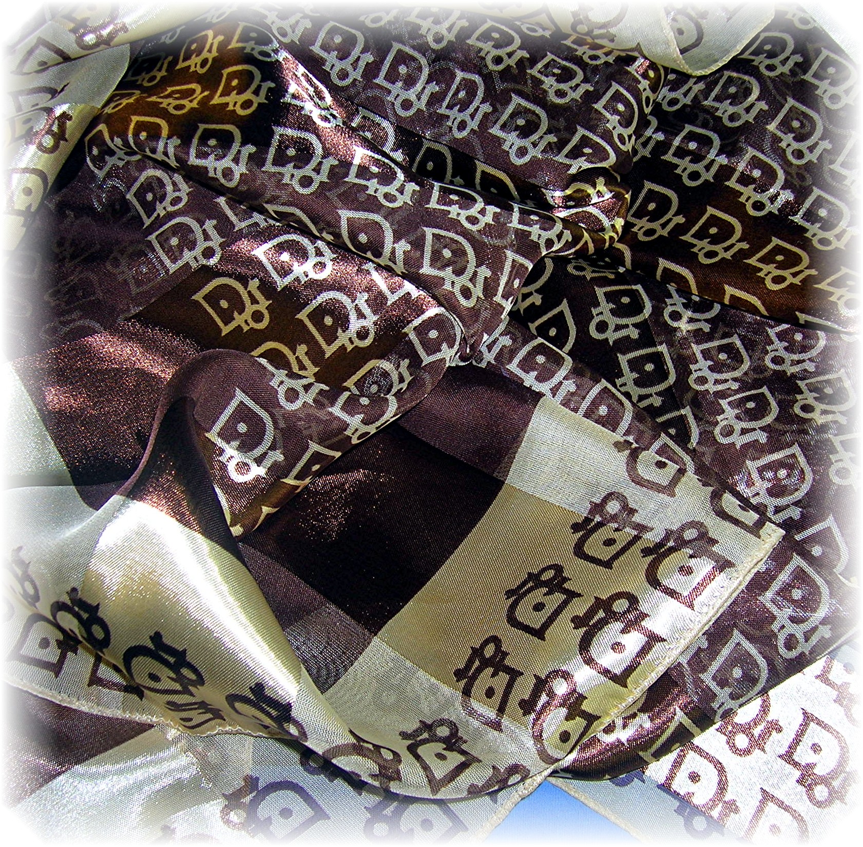 DIOR Logo DESIGNER Large SCARF
