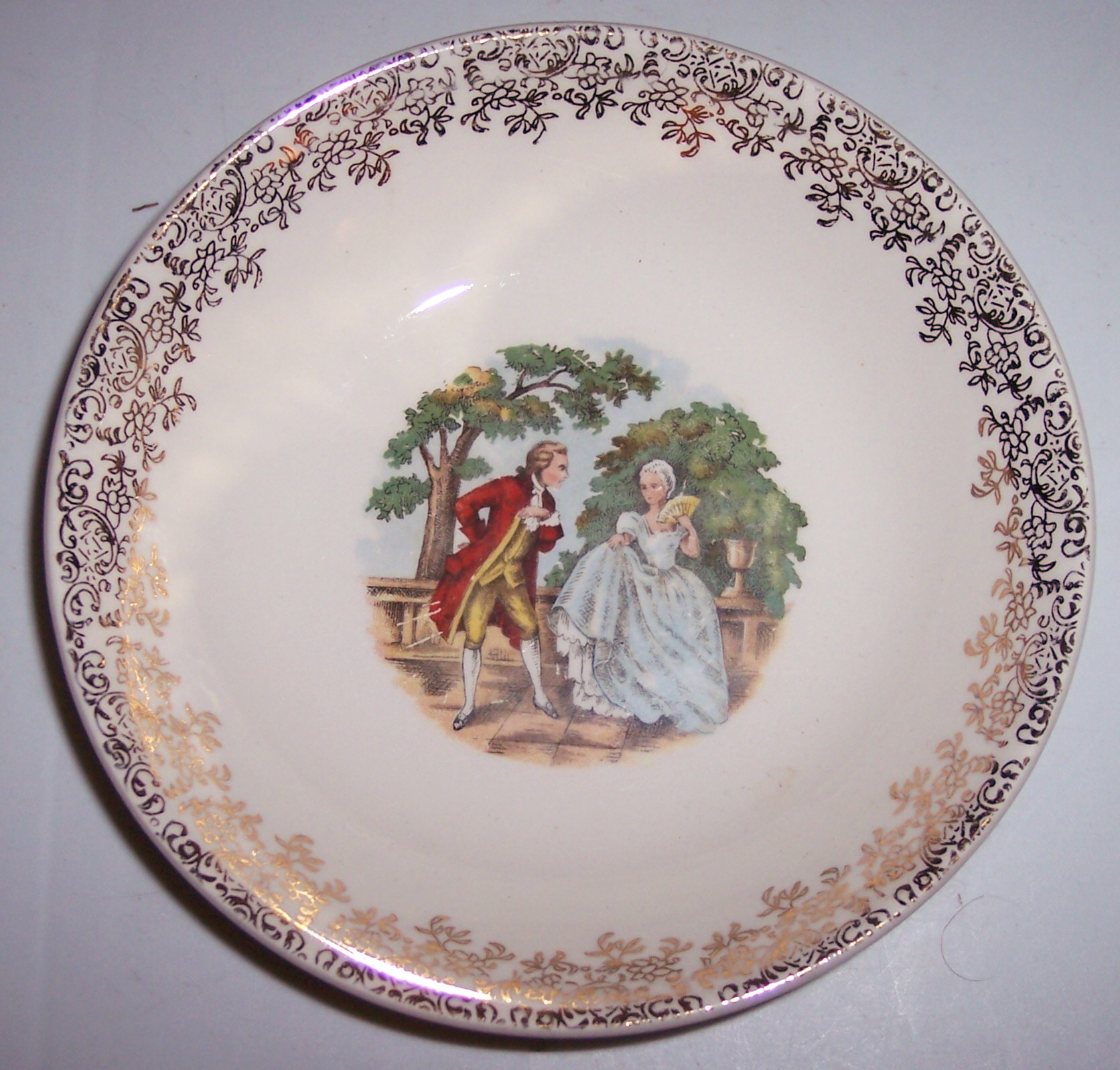 American Limoges Serenade 22 Kt Gold Sauce Bowl!