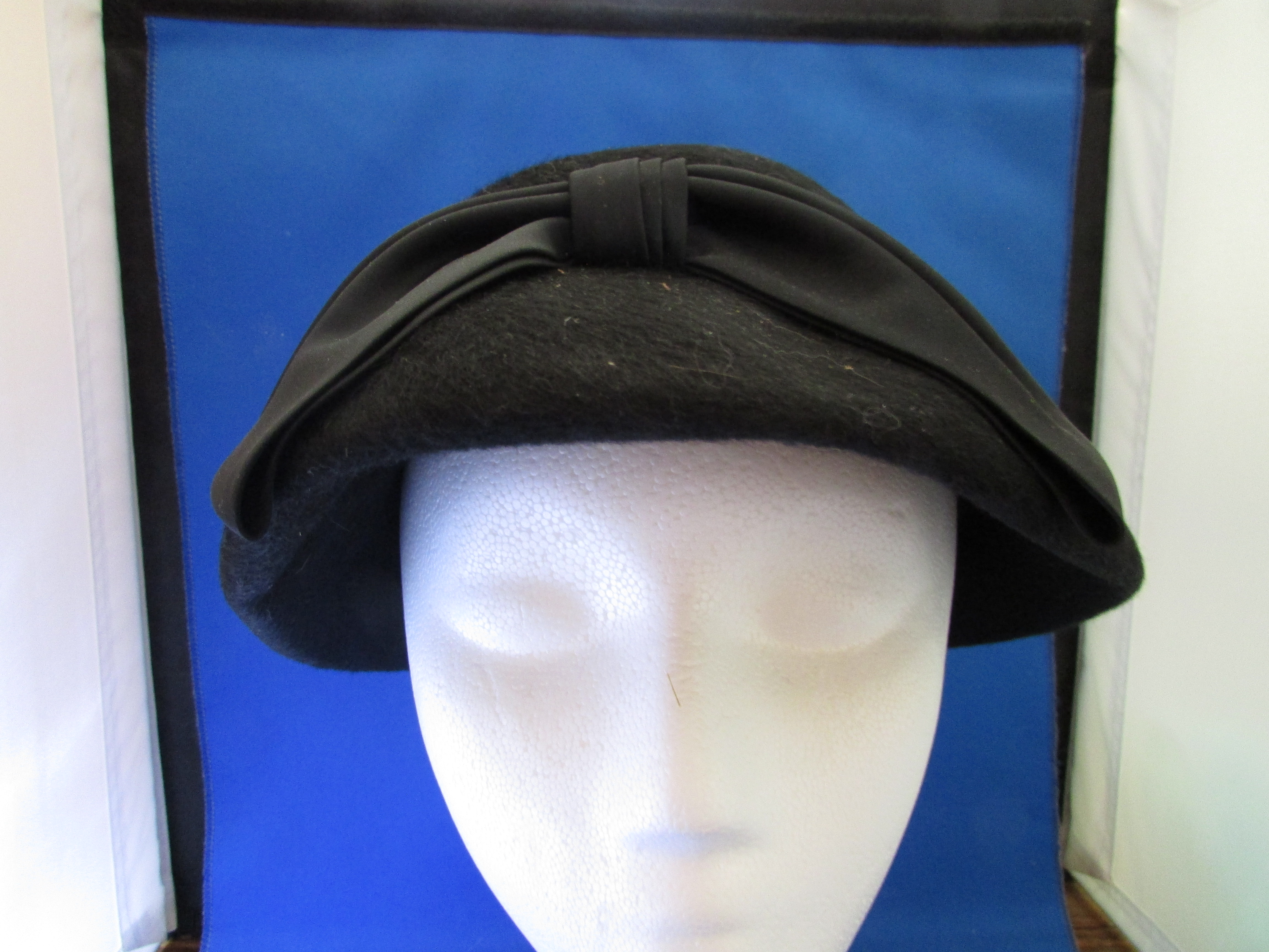 Black Wool Betmar Hat