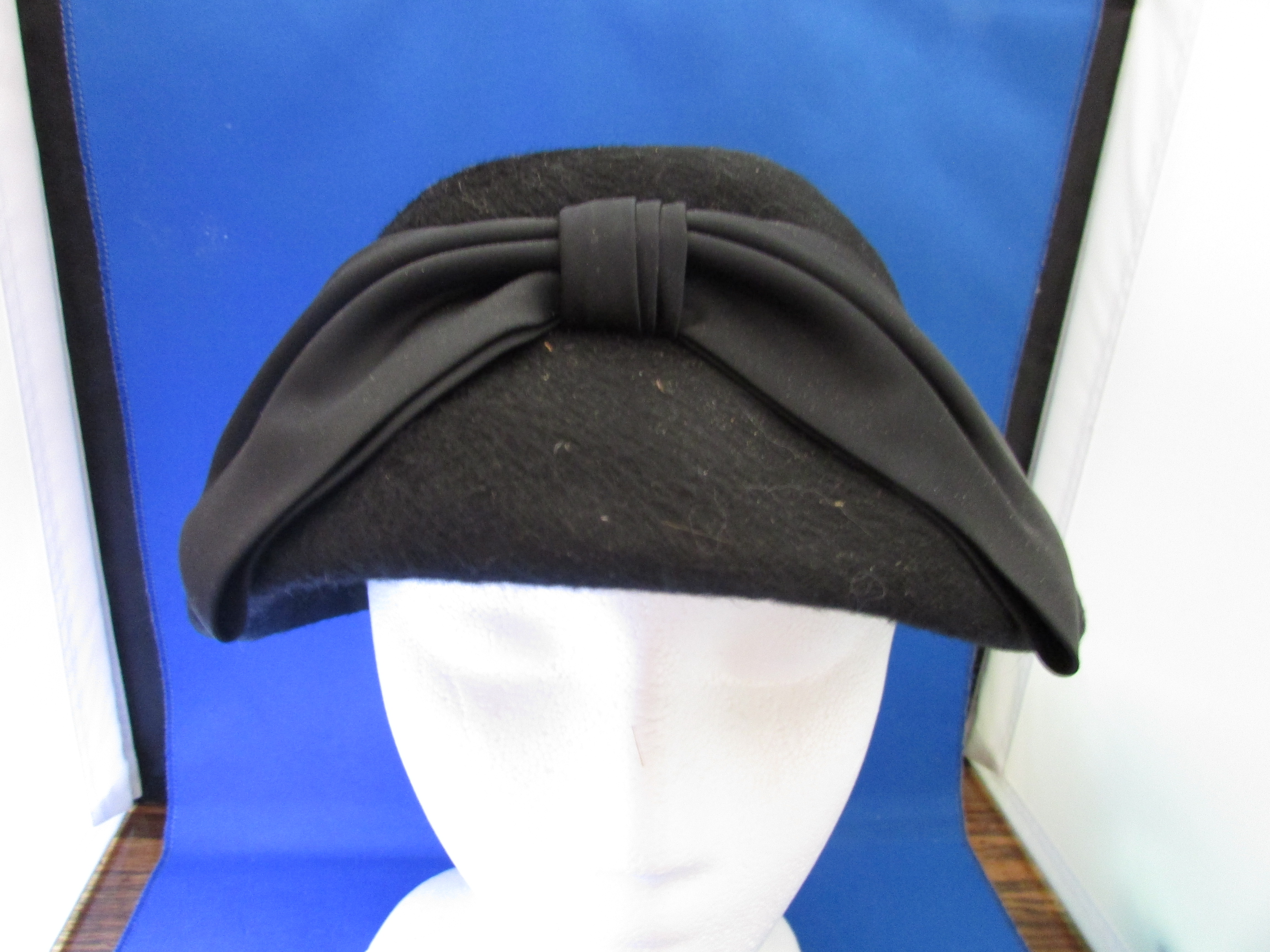 Black Wool Betmar Hat