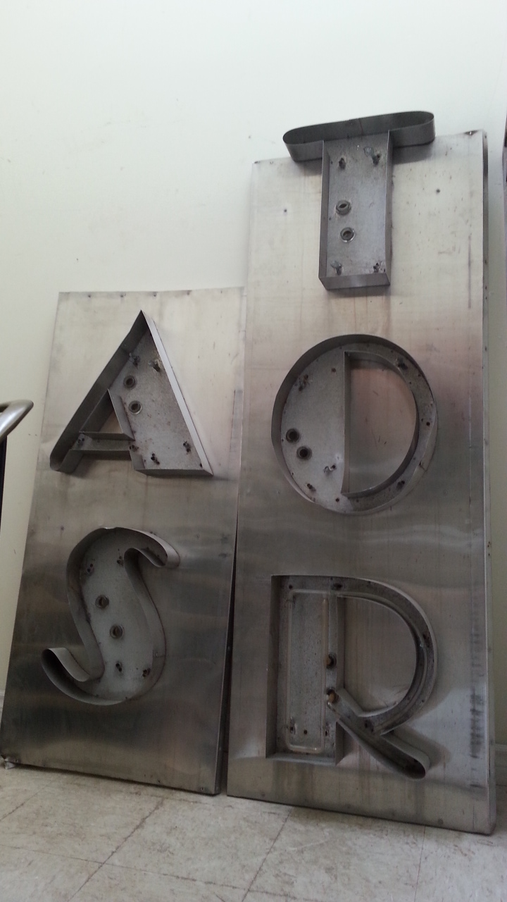 ASTOR HOTEL SIGN neon