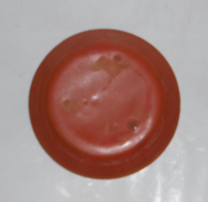 VINTAGE Pacific Pottery Hostess Ware EARLY Apache Red Coaster