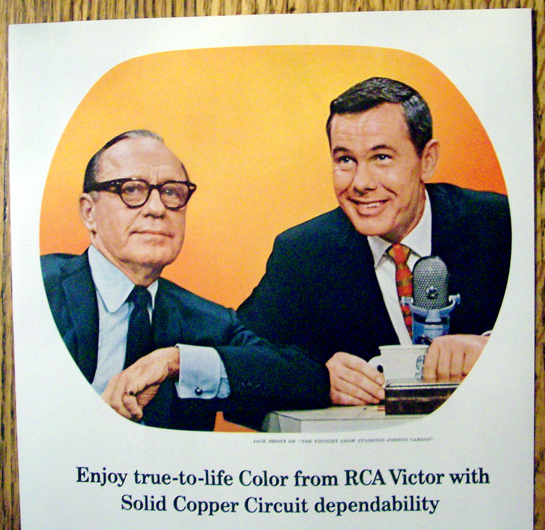 1965 RCA Color with Johnny Carson & Jack Benny