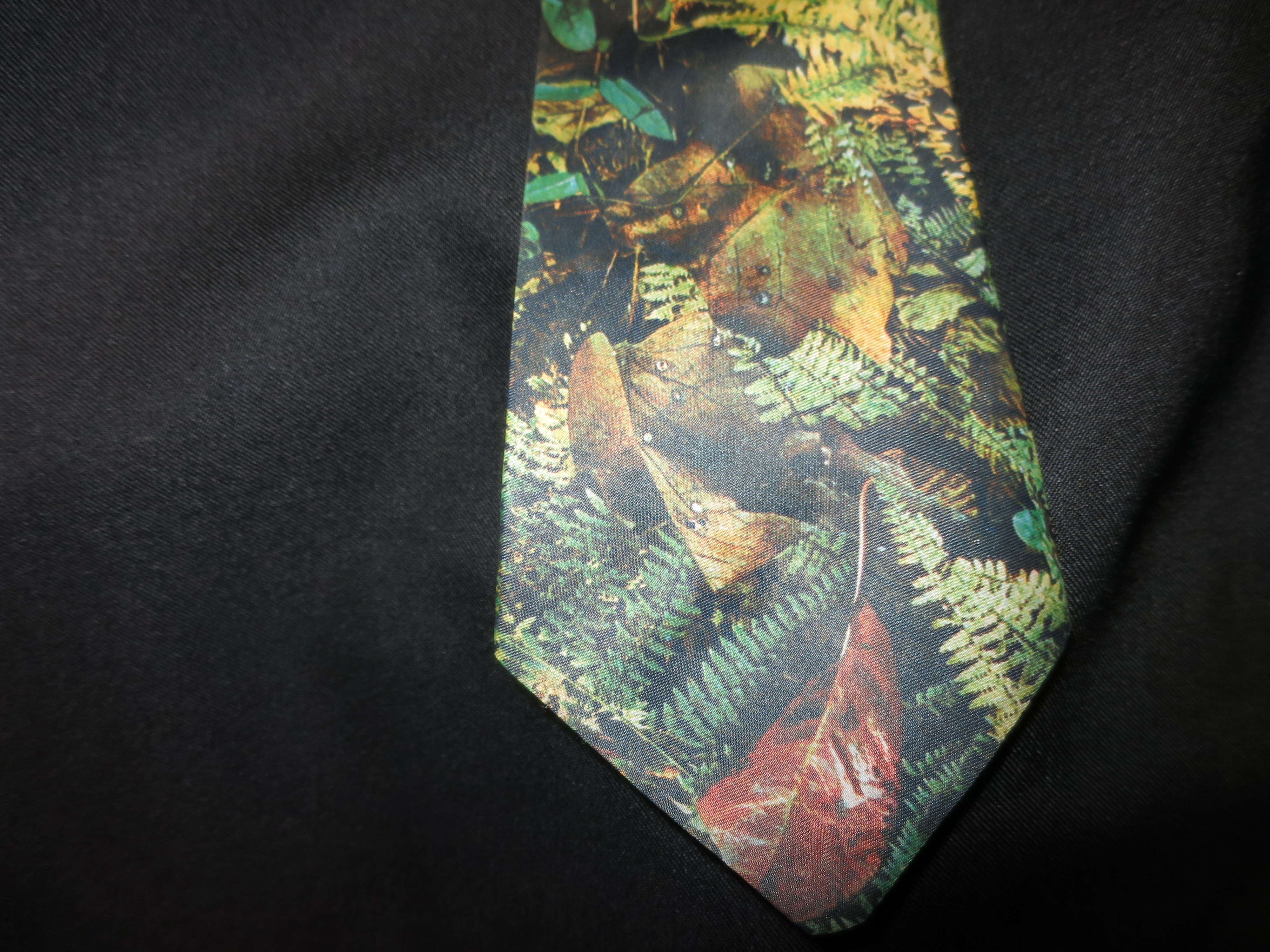 Vintage Mens Silk Tie Hand Made Connie Lane Original
