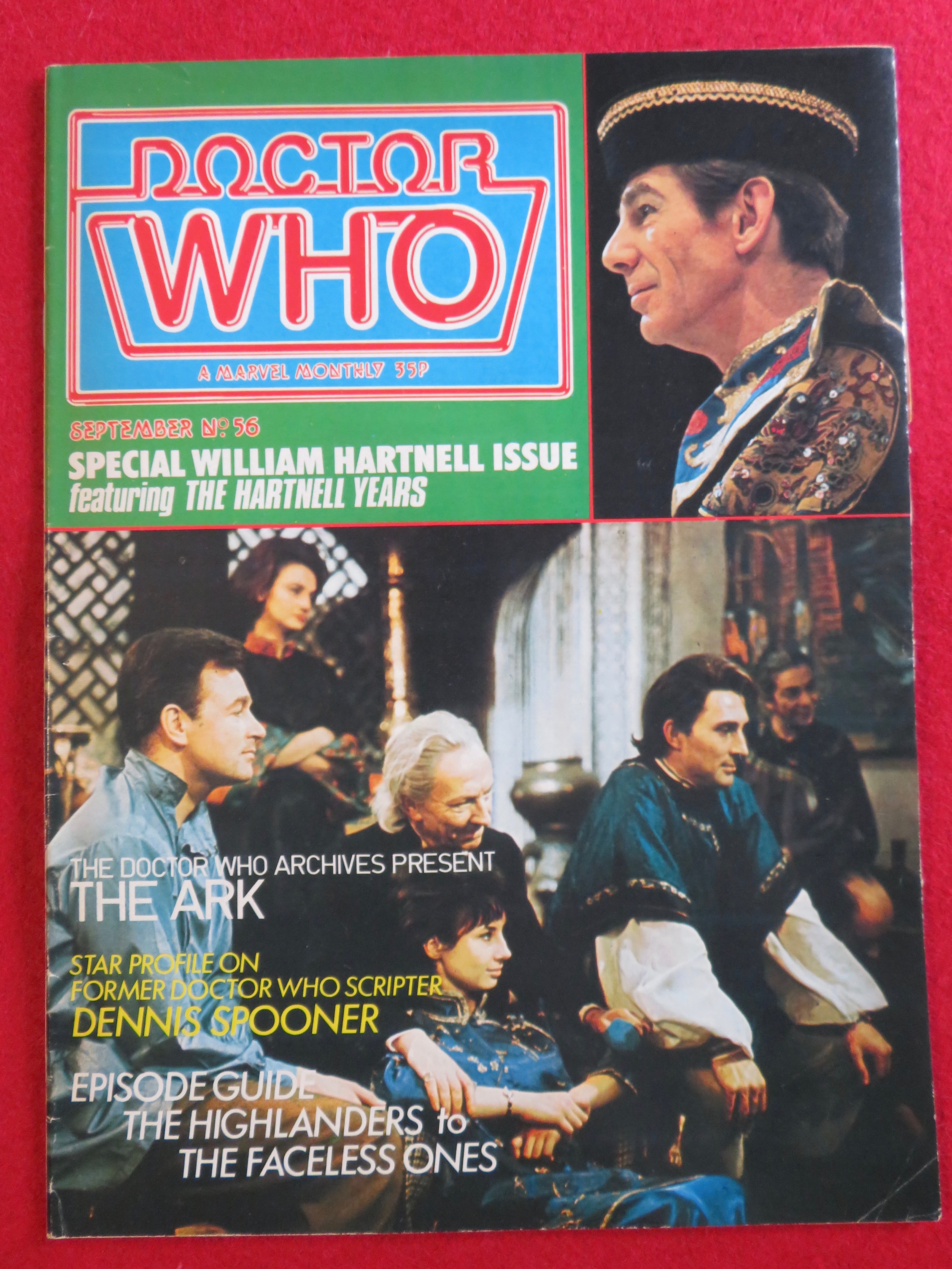 Doctor (Dr) Who Magazine September 1981