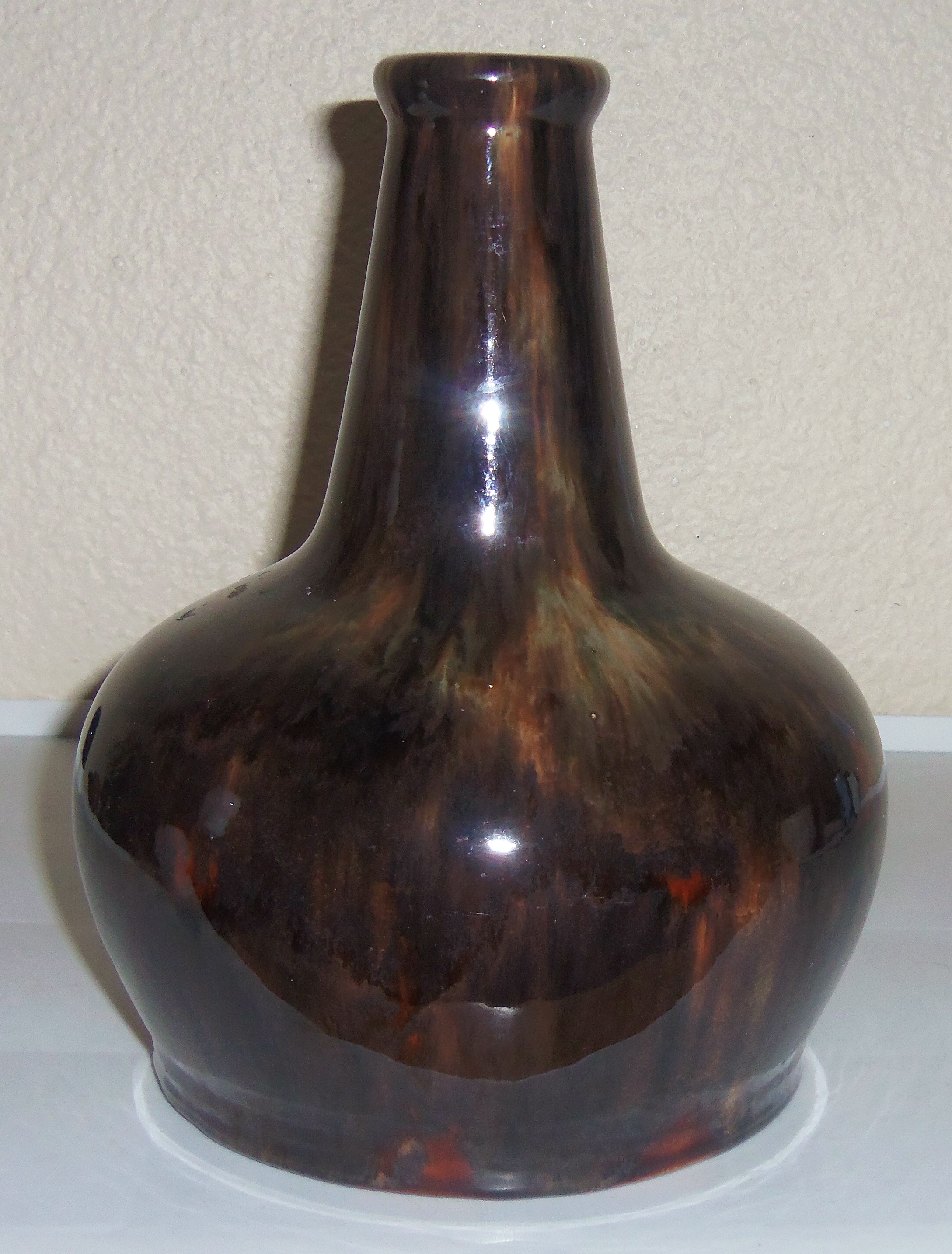 BRUSH McCOY POTTERY BROWN ONYX #130 JUG