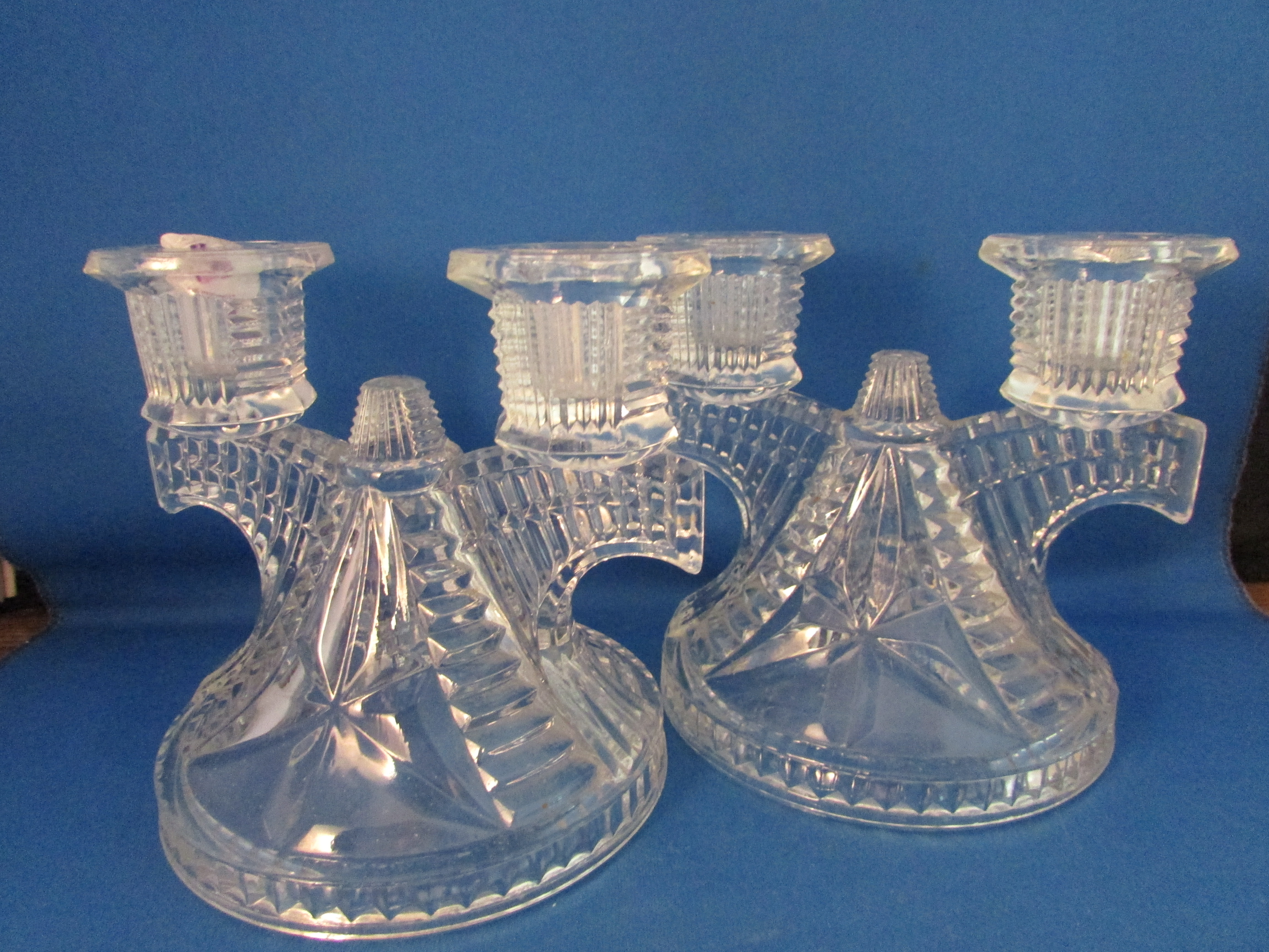 Pair of Imperial Candle Holders