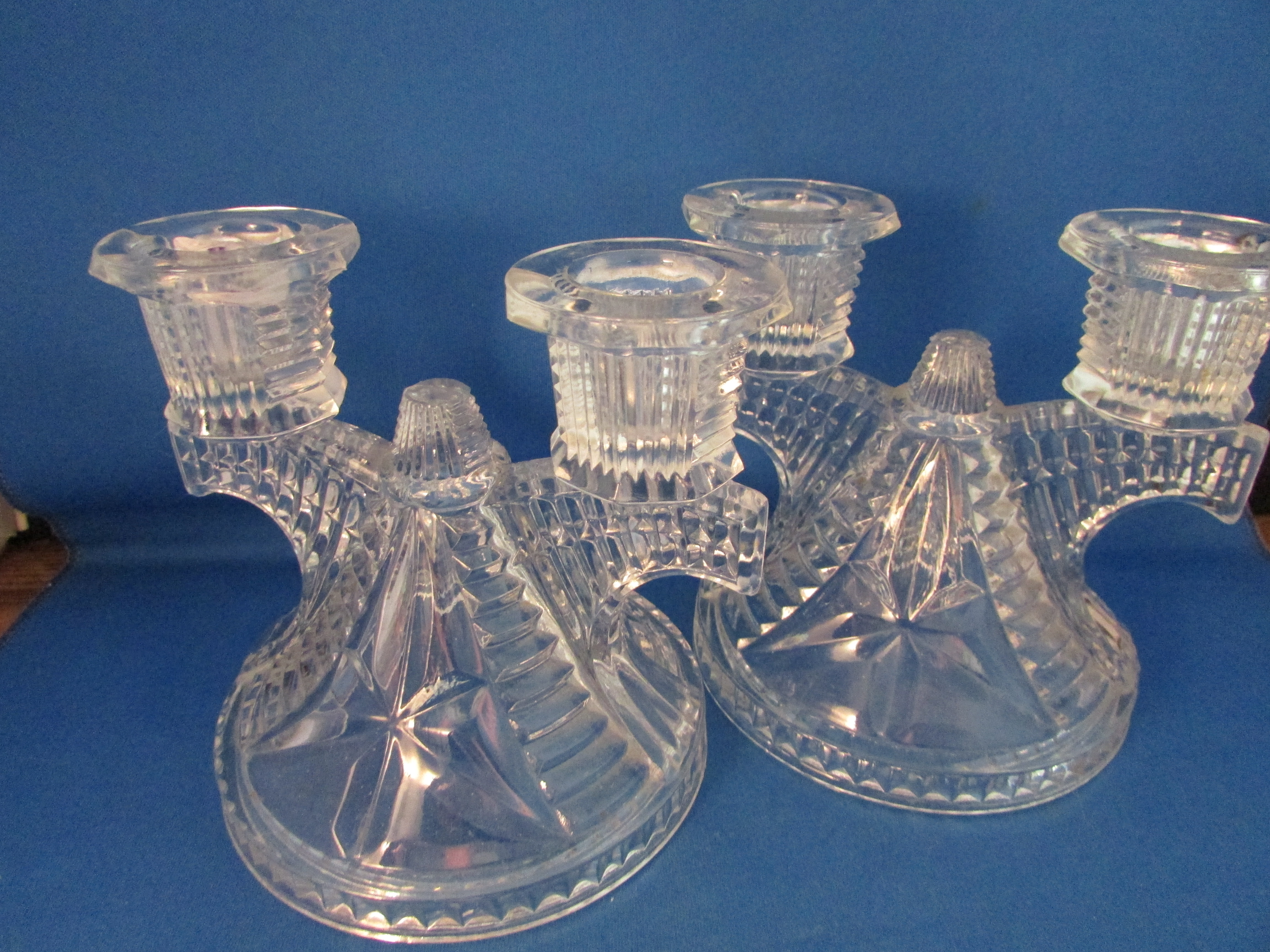 Pair of Imperial Candle Holders