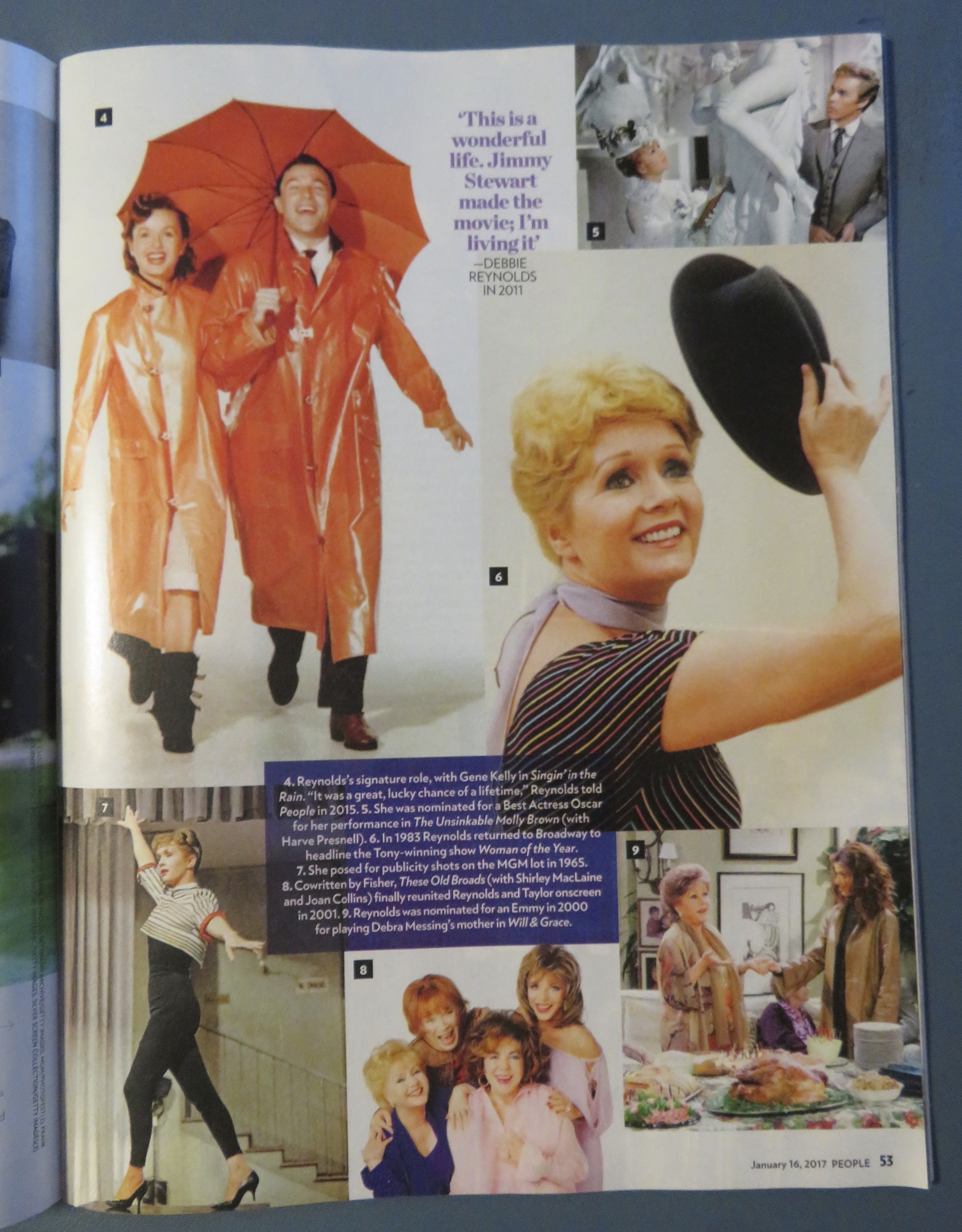 People Magazine January 16, 2017 Debbie & Carrie