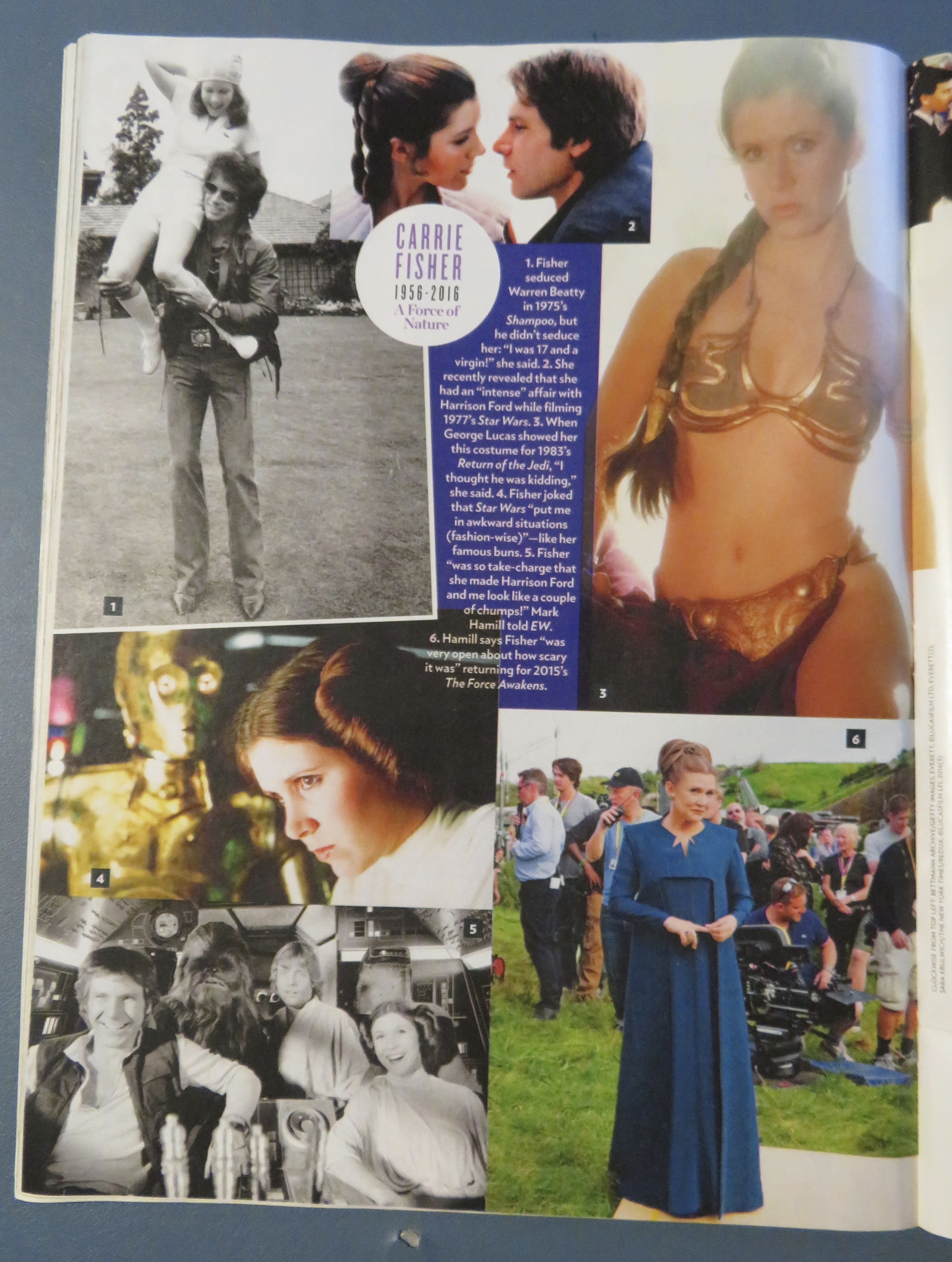 People Magazine January 16, 2017 Debbie & Carrie