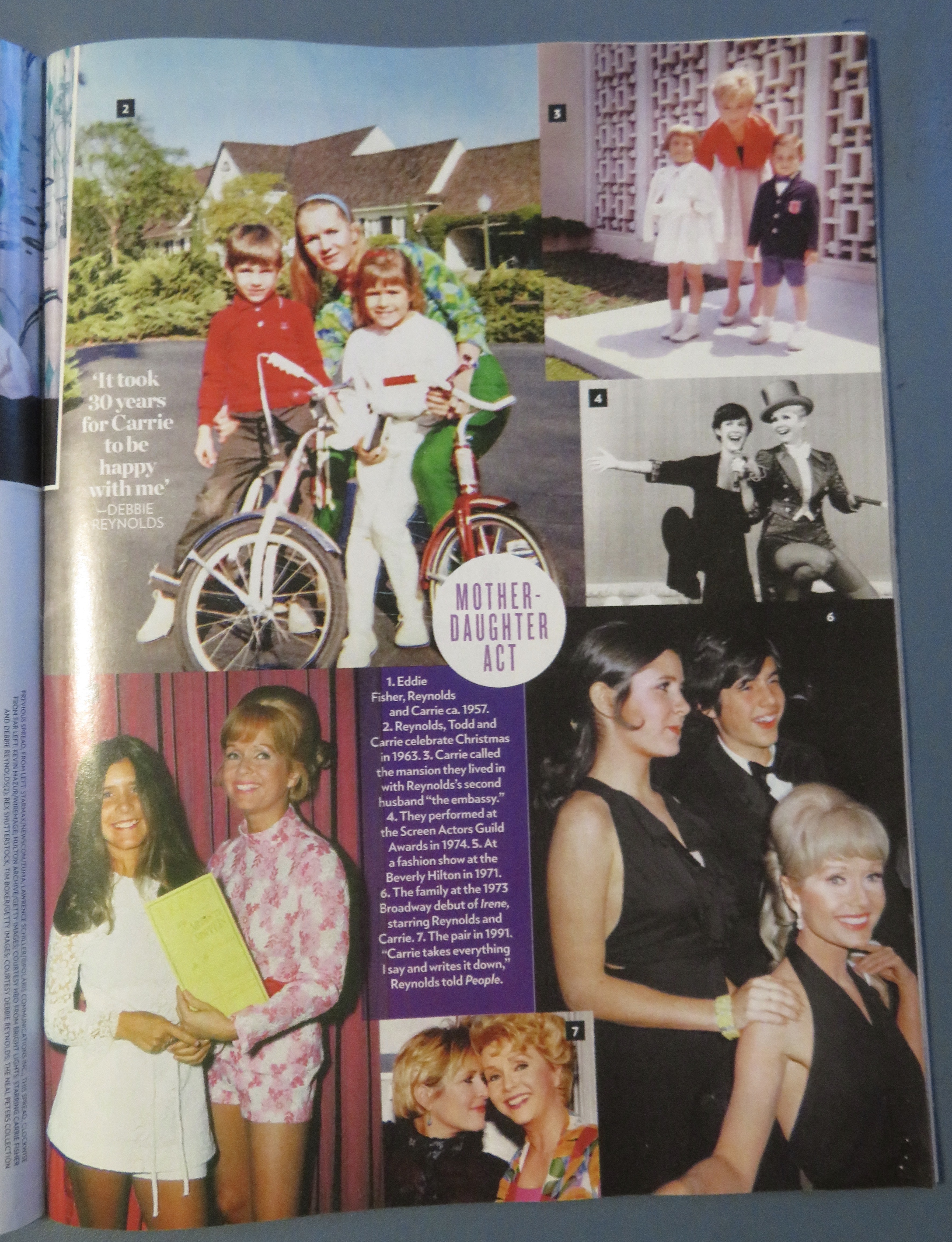 People Magazine January 16, 2017 Debbie & Carrie