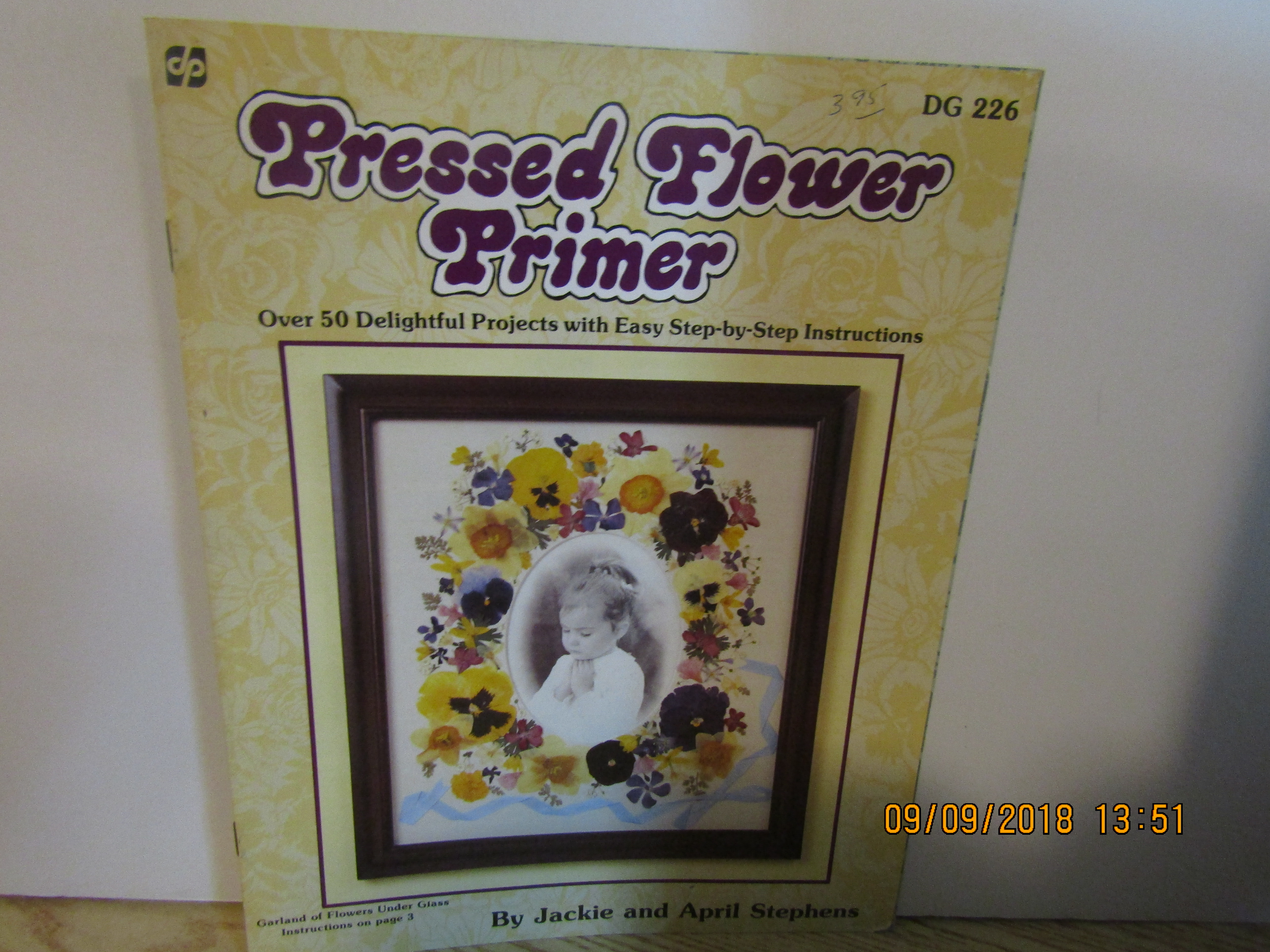 Demis Designs Craft Book Pressed Flower Primer #226